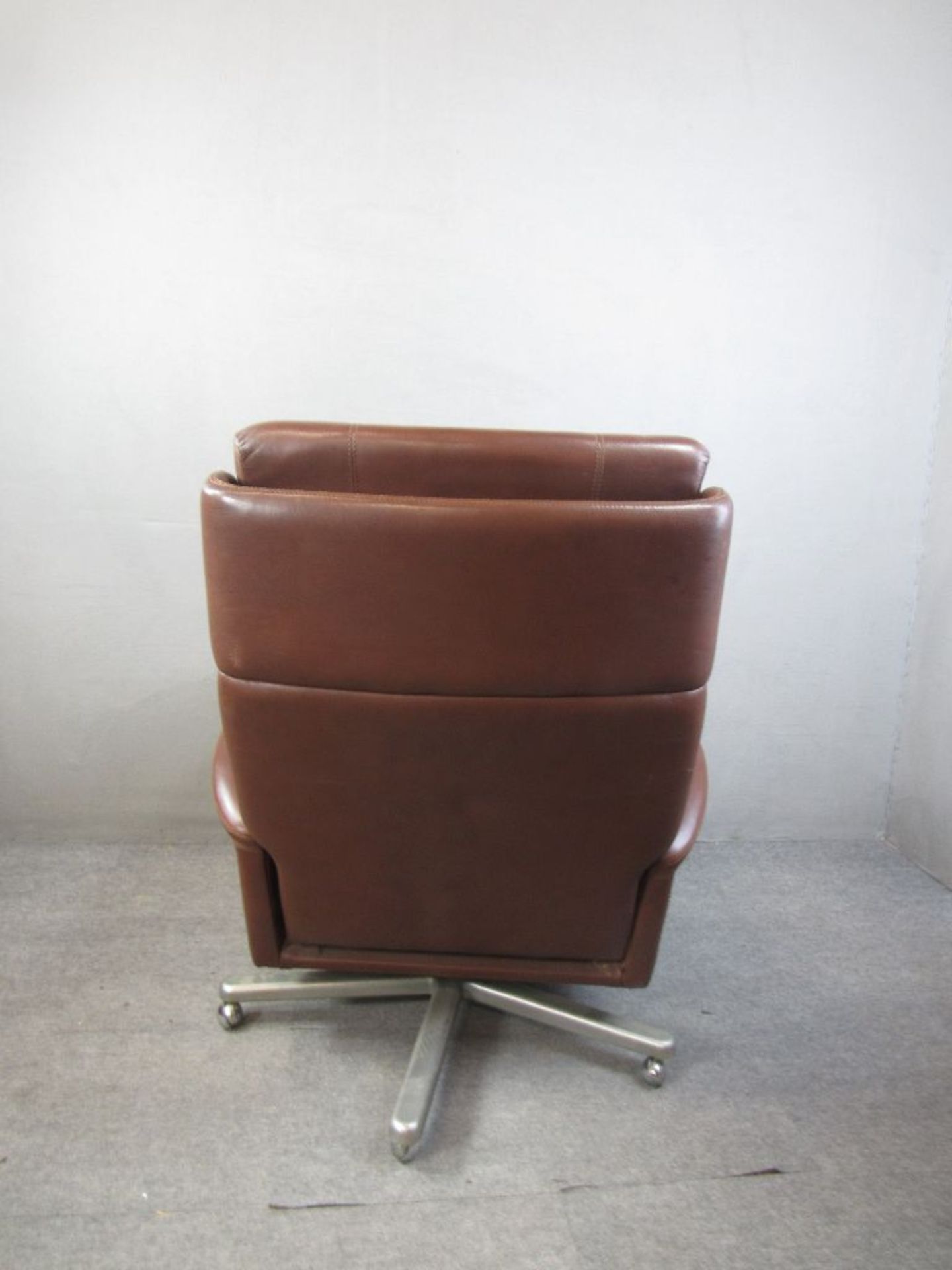 Vintage Designer Relaxsessel Dark Brown - Image 5 of 5