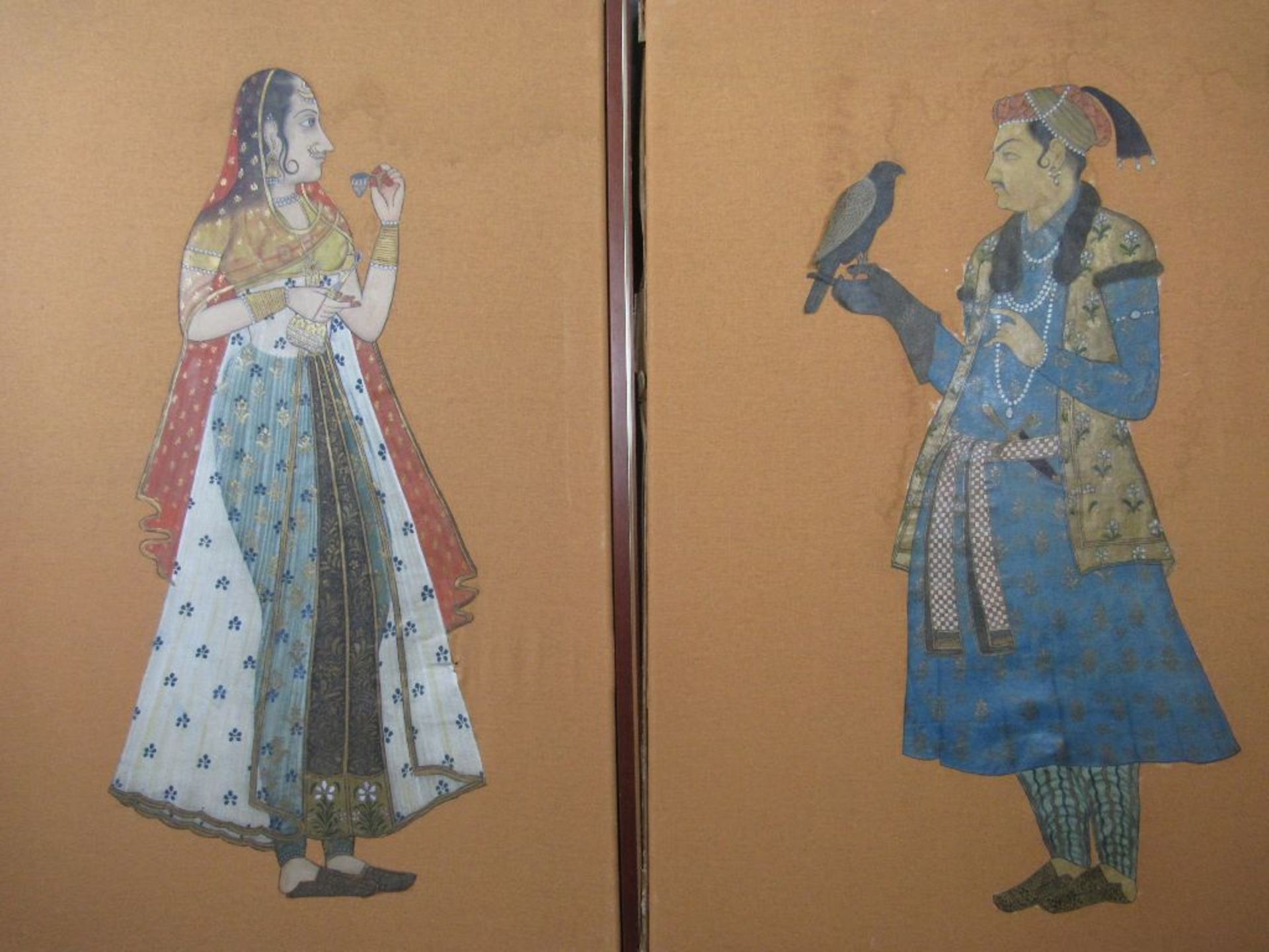 Zwei asiatische Bilder ca. 80x119cm