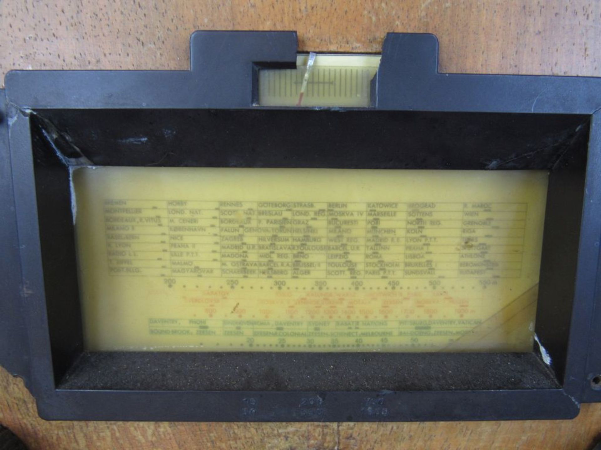 Röhrenradio Sierra um 1930 40x28x48cm - Bild 4 aus 7