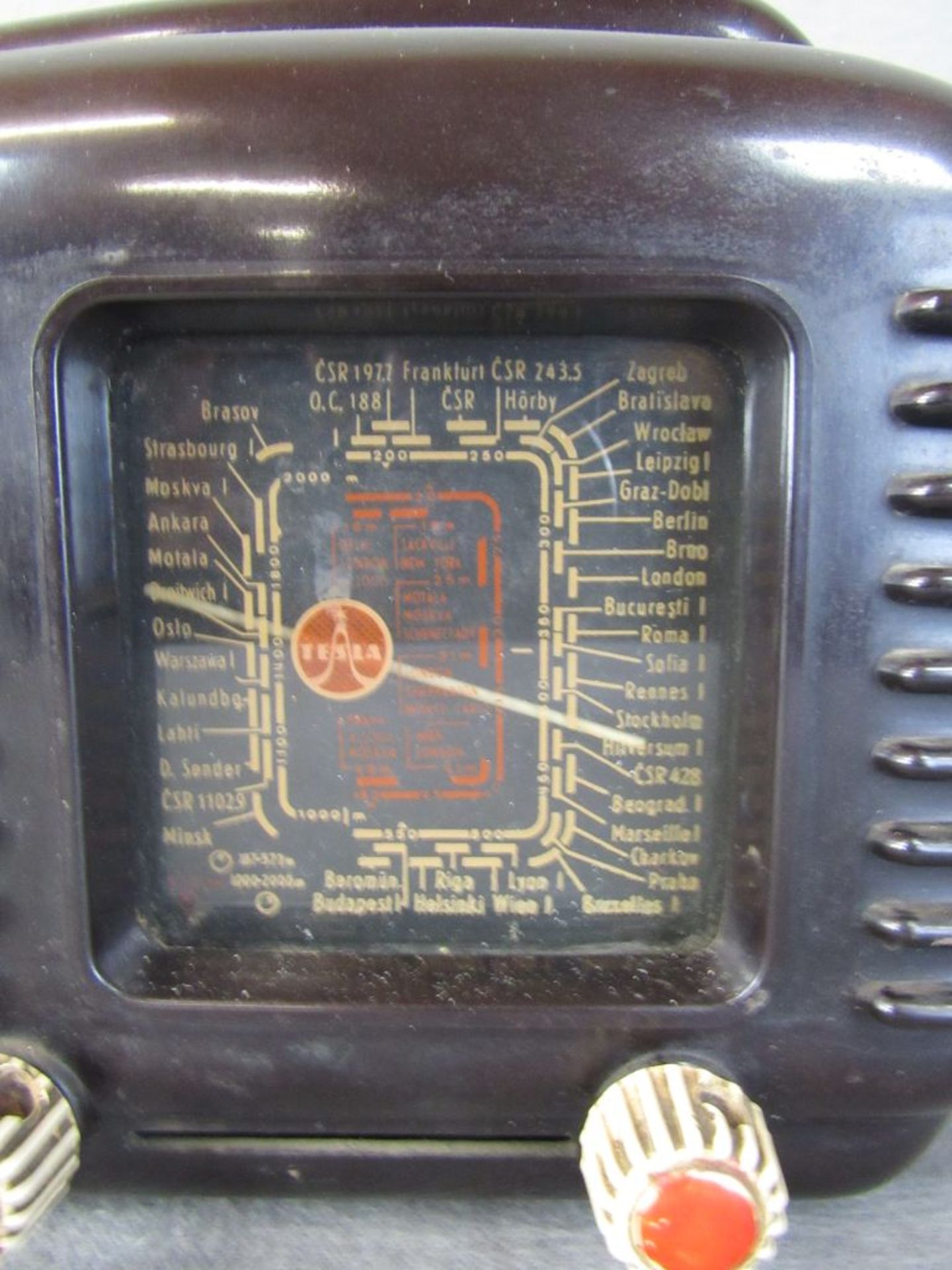 Seltenes Radio Talisman Bakelitgehäuse 32cm lang - Bild 2 aus 5