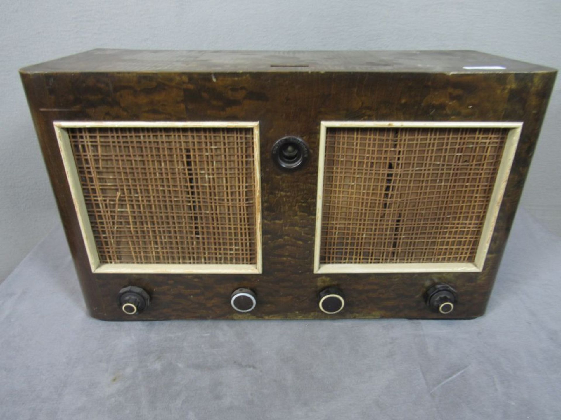 Röhrenradio Hymnus Telefunken Patent LIC,CSR Radio Techna 69x30x40cm