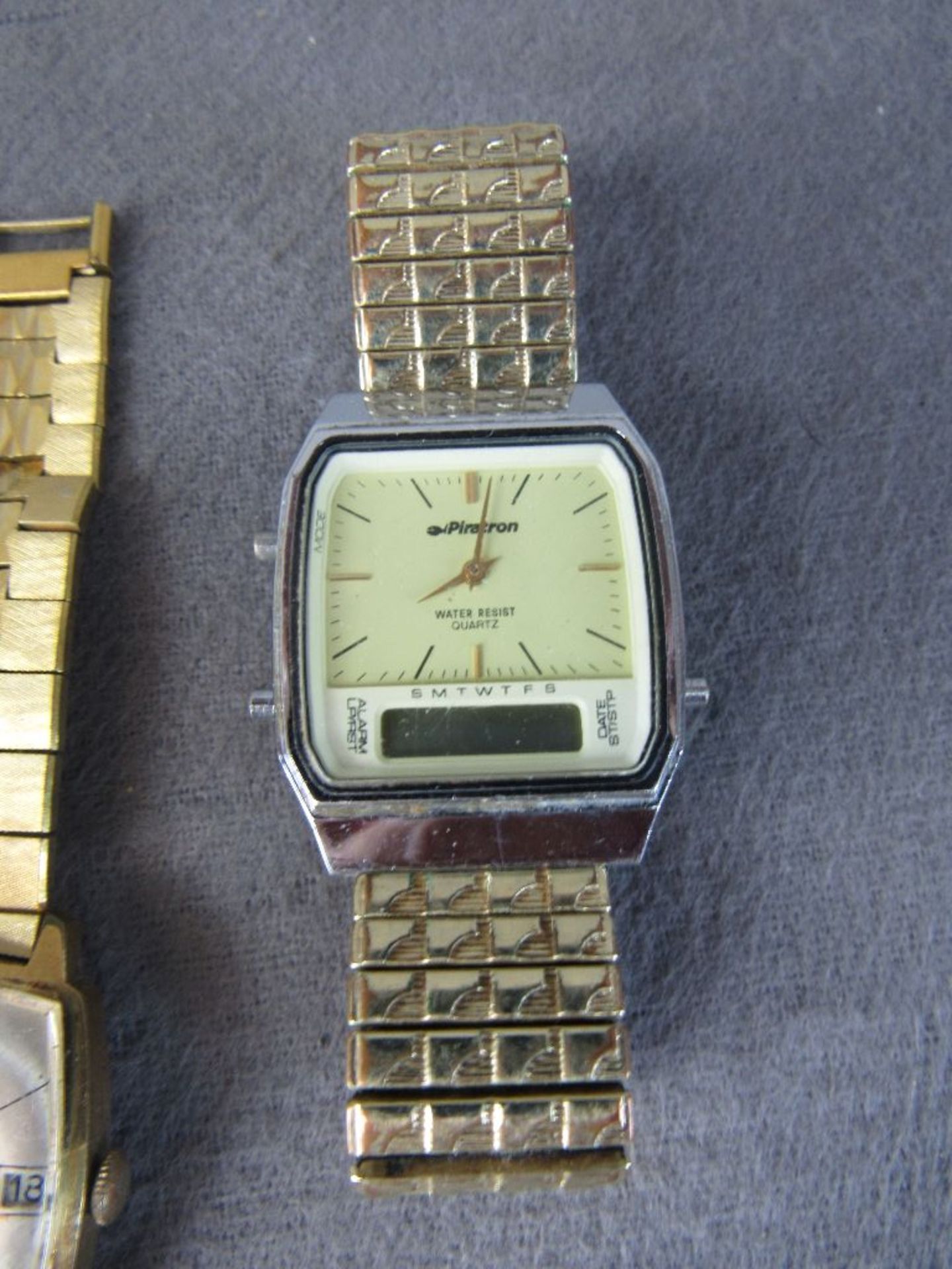 Interessantes Konvolut Armbanduhren und Uhrenarmbänder 50er Jahre unsortiert - Image 6 of 6