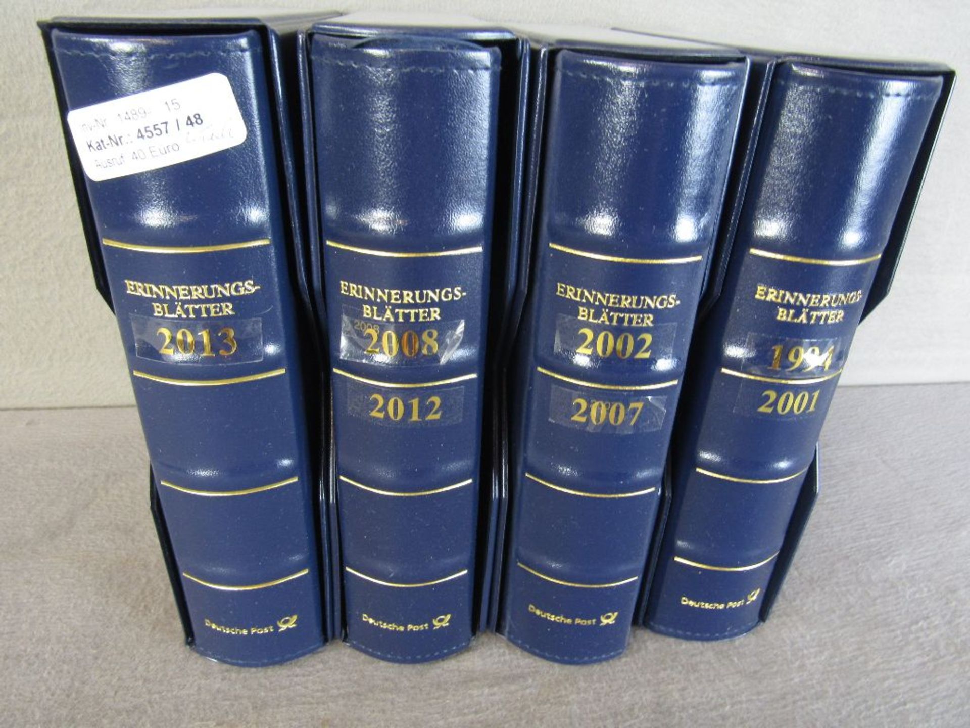Erinnerungsblätter der Dt. Post in 4 Bänden von 1994- März 2016
