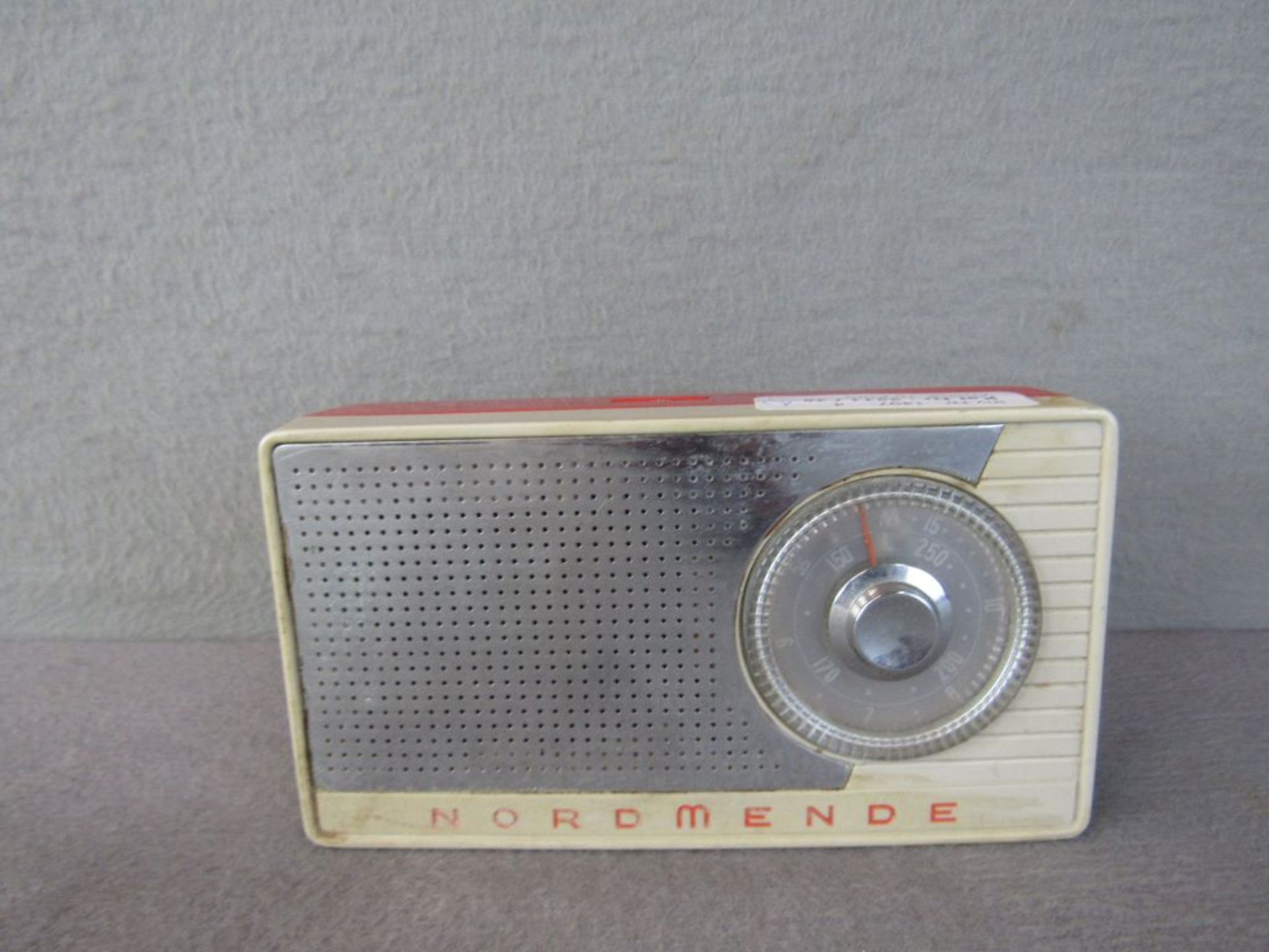 Zwei kleine Kofferradios 60er Jahre Länge: 1x 19,5cm 1x 15,5cm - Bild 2 aus 5