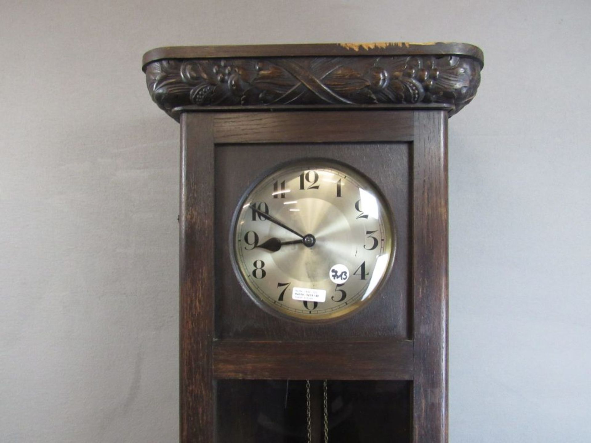 Standuhr Art Deco ungeprüft - Bild 2 aus 10