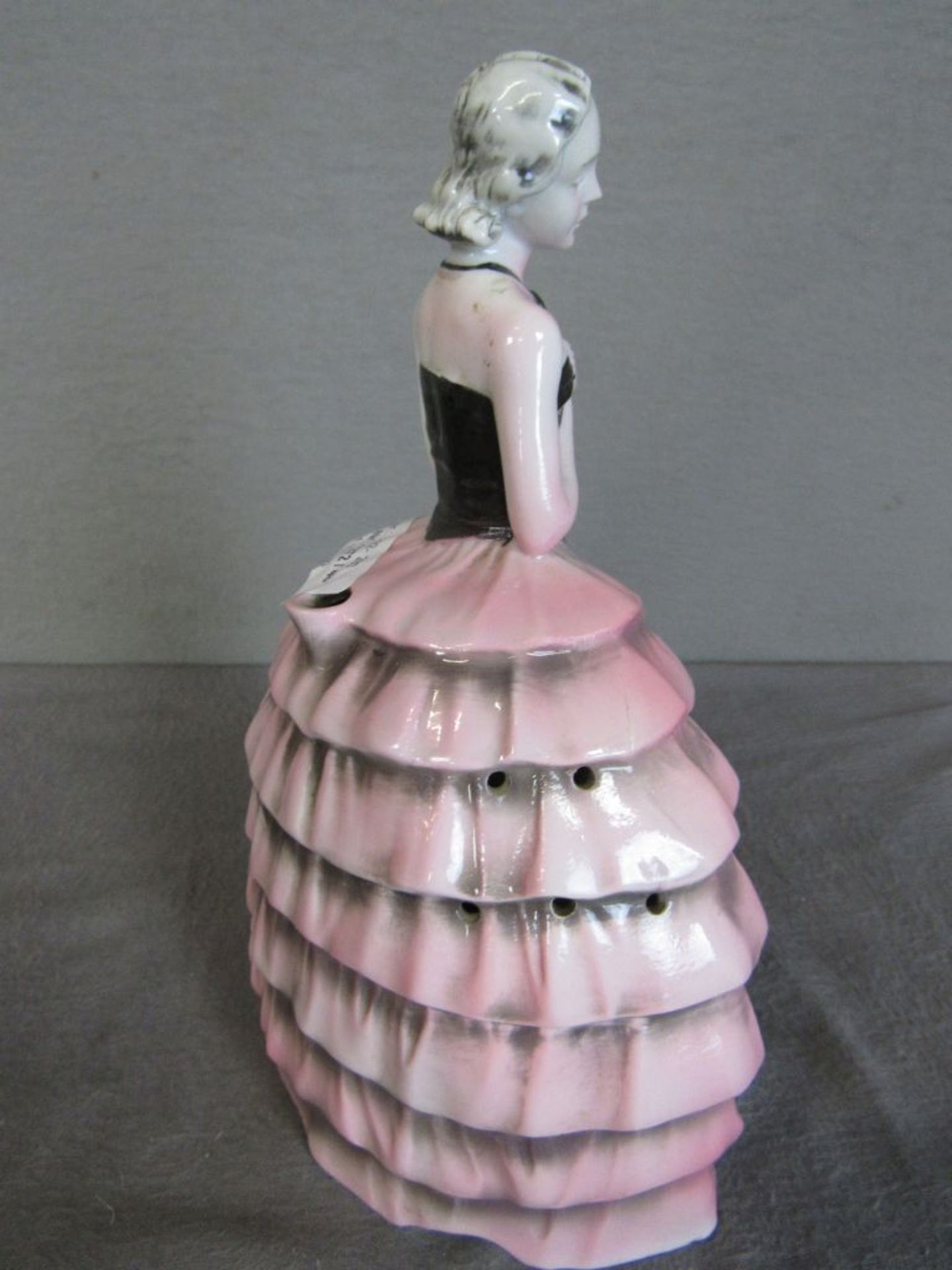 Figur Keramik Dame Höhe:24cm um 1940 - Bild 3 aus 7