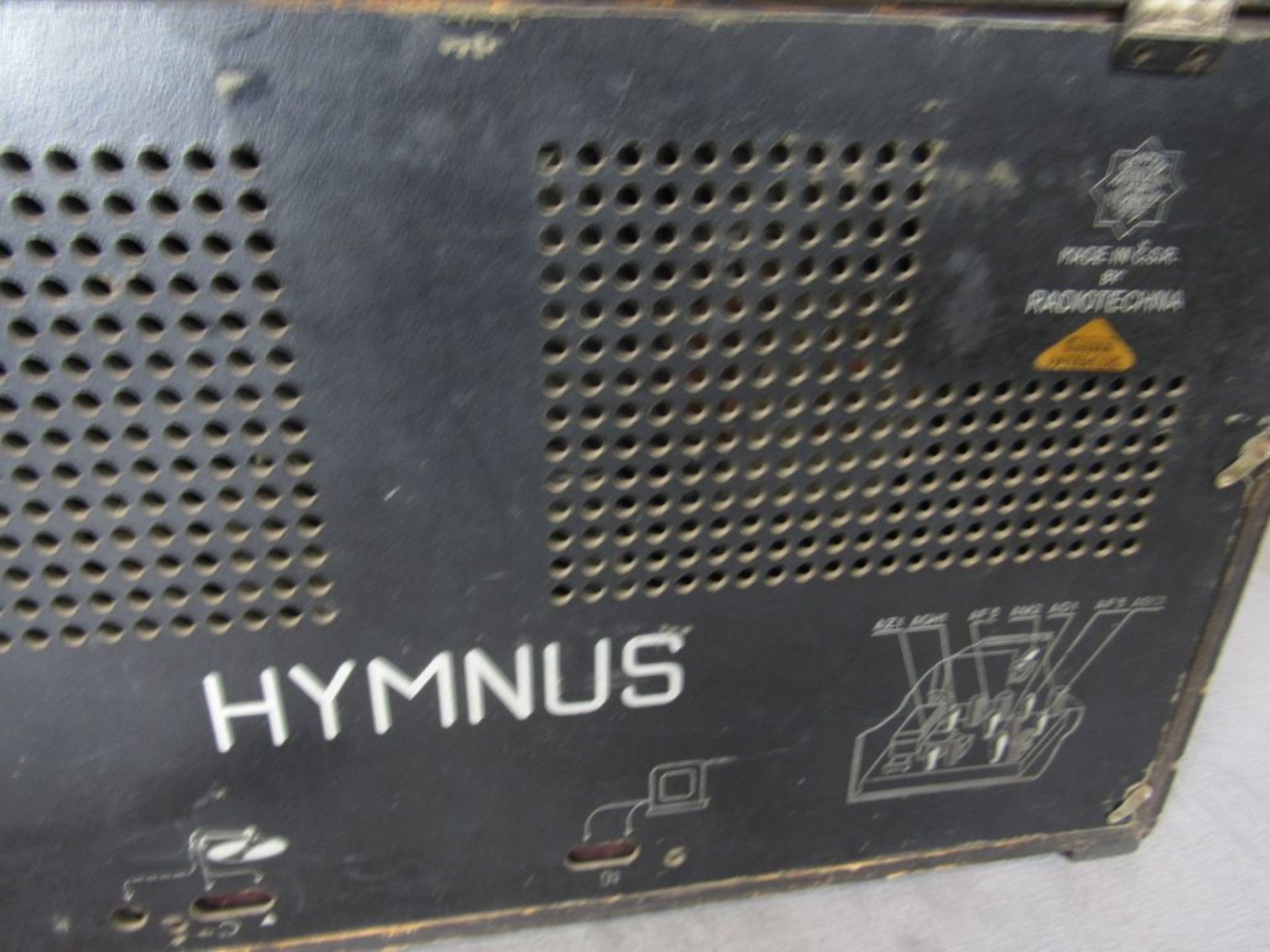 Röhrenradio Hymnus Telefunken Patent LIC,CSR Radio Techna 69x30x40cm - Bild 6 aus 7