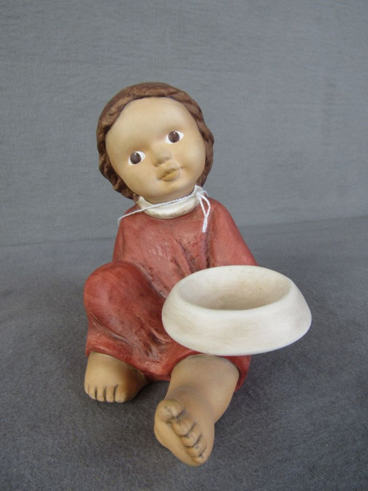 Porzellanfigur Goebel Kerzenhalter 15cm hoch