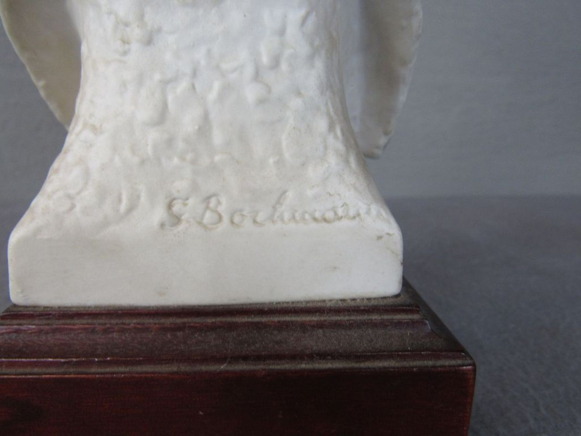 Büste Beethoven Goebel auf Holzplinte 22cm hoch - Bild 4 aus 4