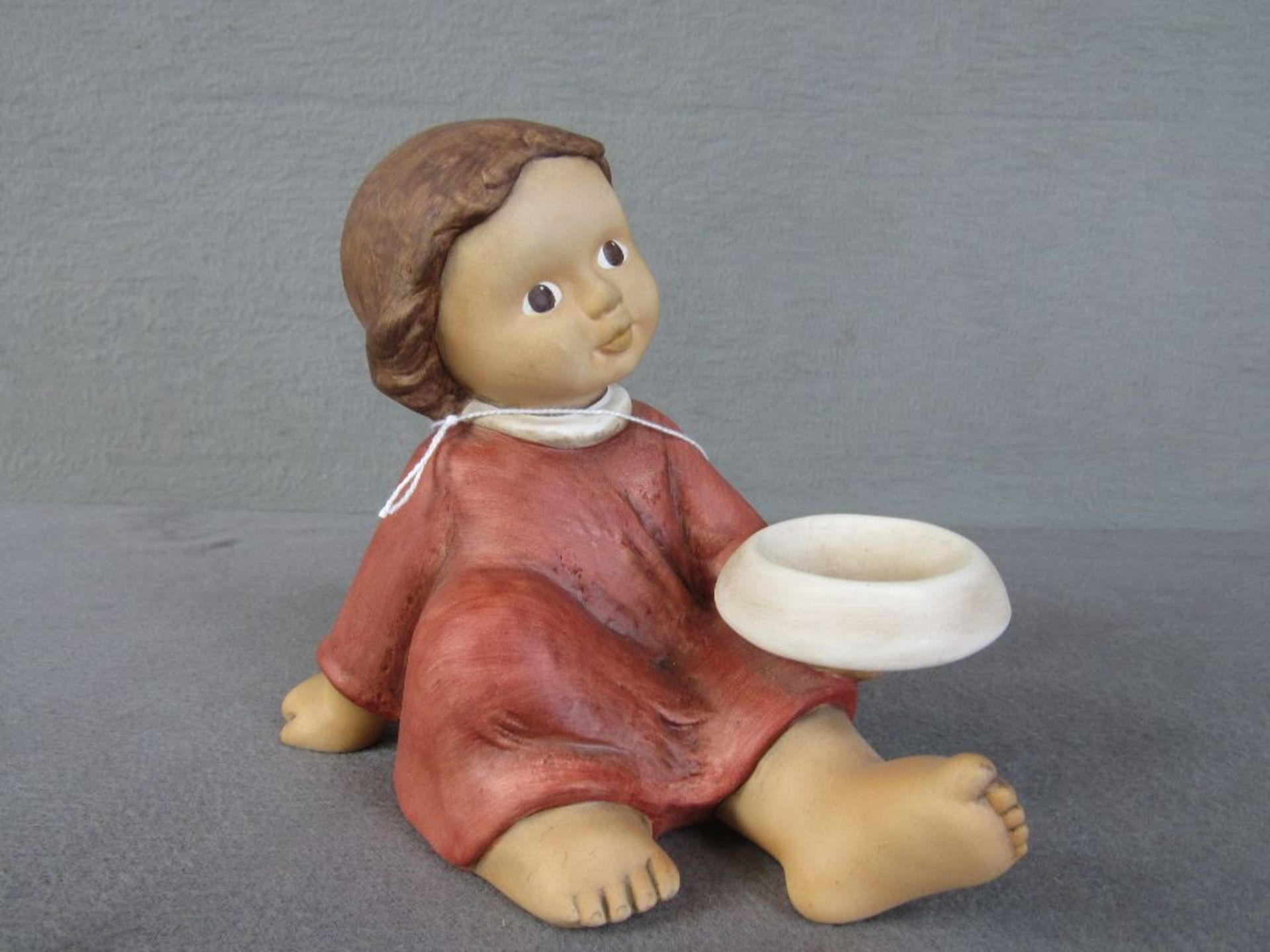 Porzellanfigur Goebel Kerzenhalter 15cm hoch - Bild 4 aus 4