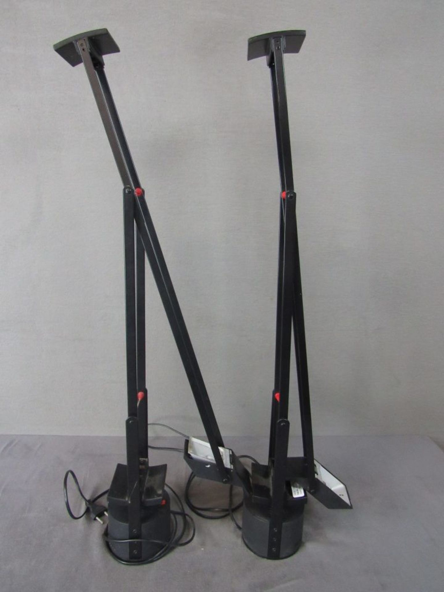 Zwei Designertischlampen Schreibtischlampen Arte Mide Milano Made in Italy Design Sapper mehrfach - Bild 8 aus 8