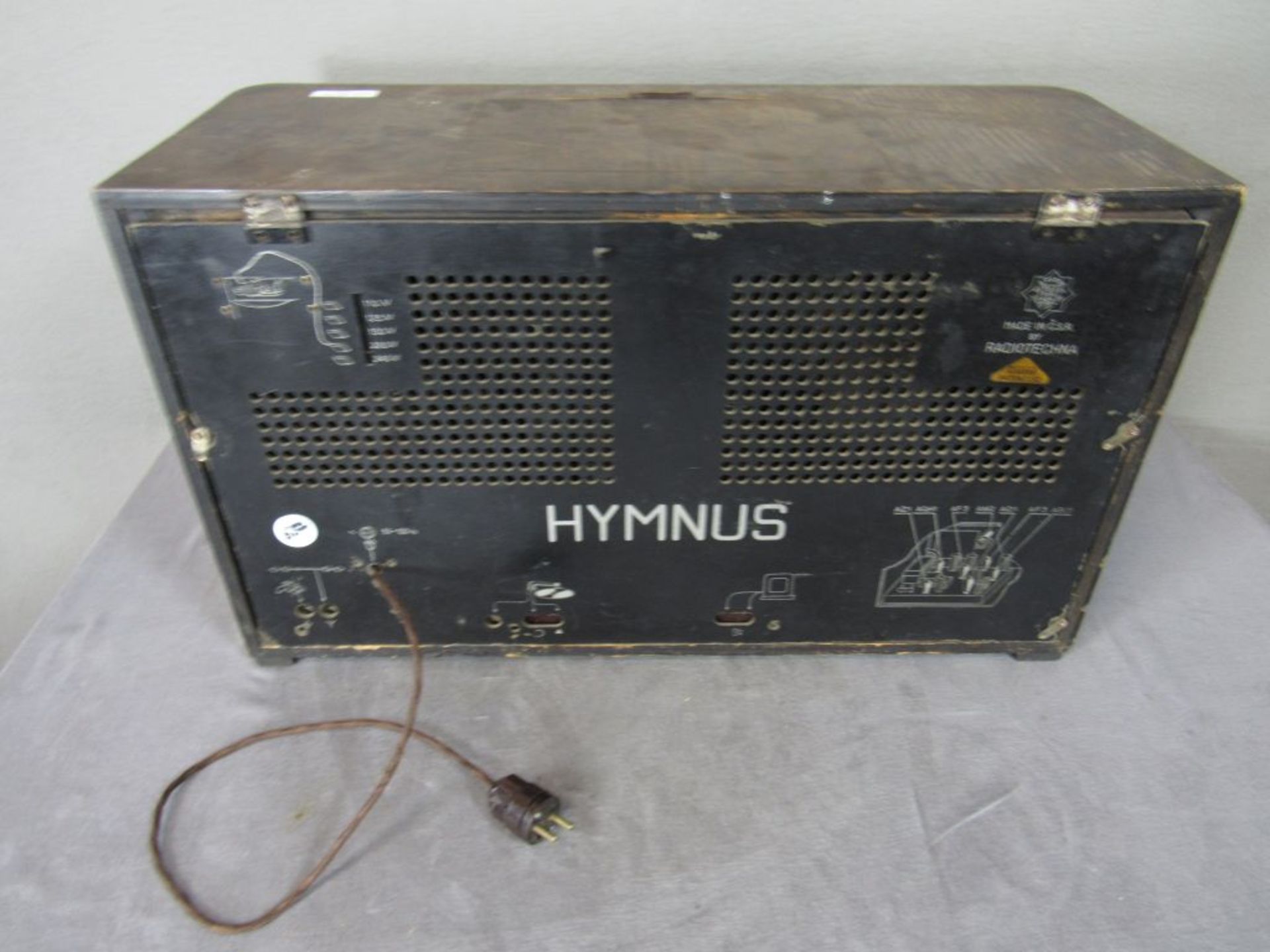 Röhrenradio Hymnus Telefunken Patent LIC,CSR Radio Techna 69x30x40cm - Bild 5 aus 7