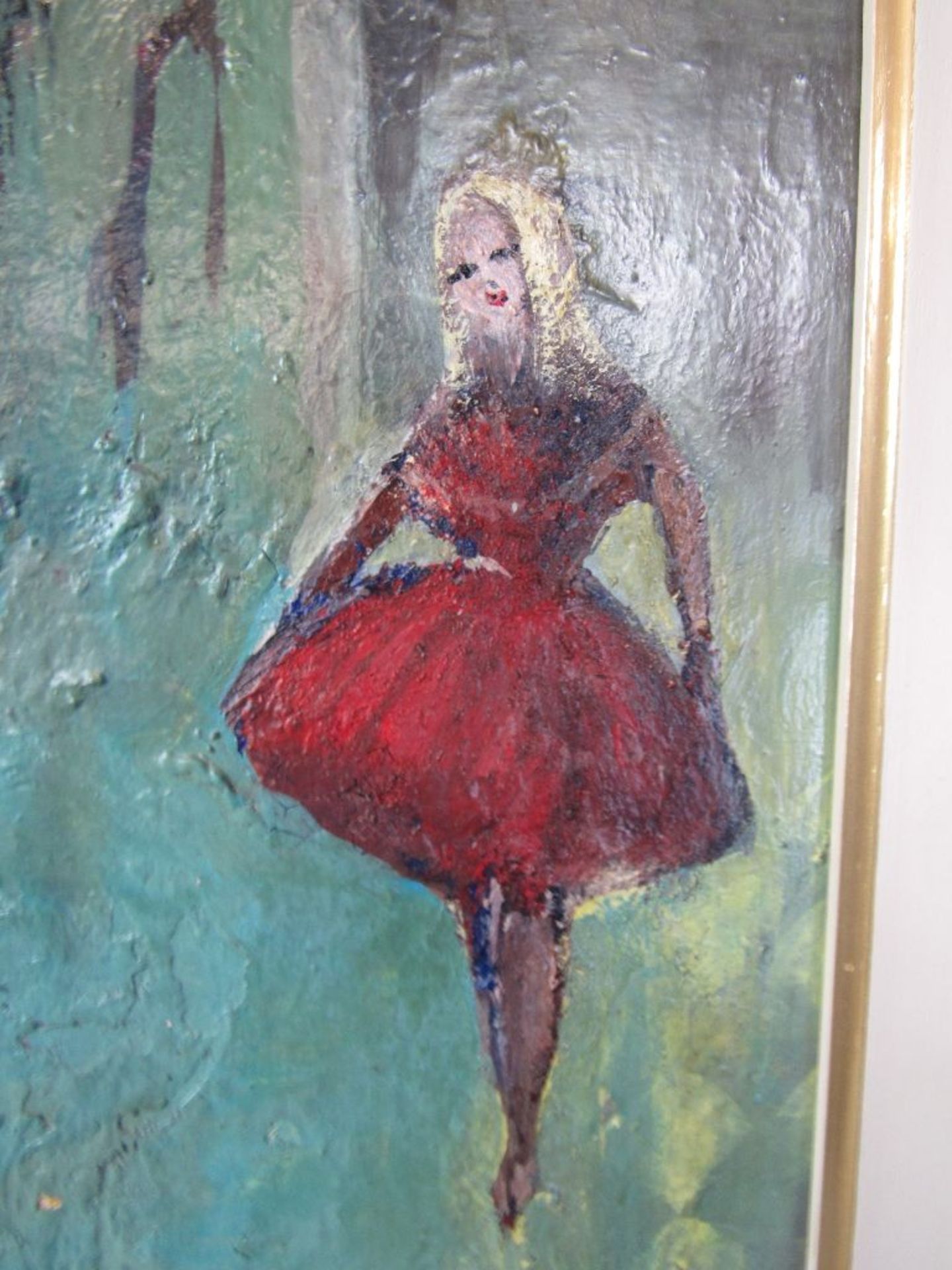Gemälde bezeichnet Mino Maccari-70x56cm - Bild 4 aus 5