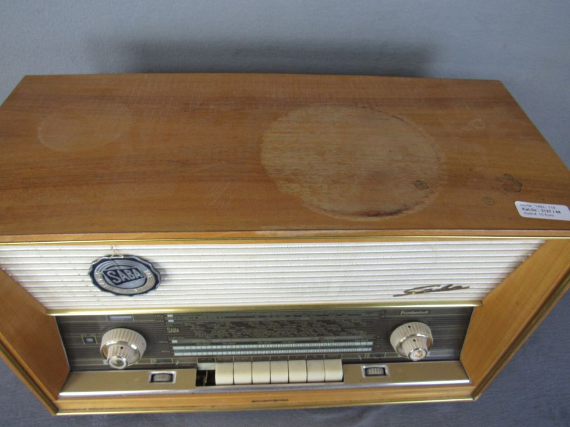 Röhrenradio Freudenstadt 100 Stereo 50er Jahre 60x28x38cm - Bild 5 aus 7