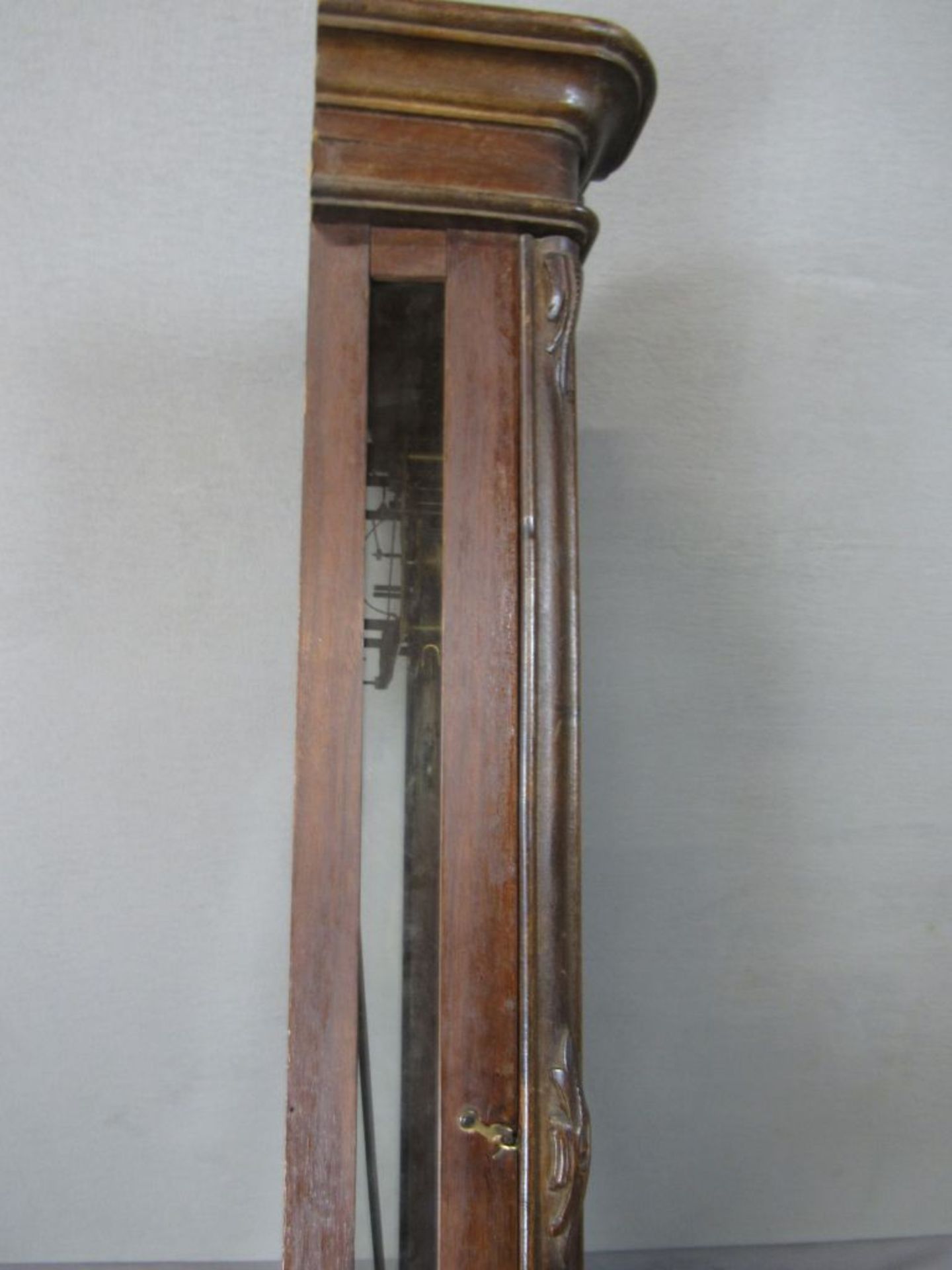 Traumhafter Wiener Regulator Jugendstil drei Gewichte diese ziseliert 98cm hoch - Bild 7 aus 9