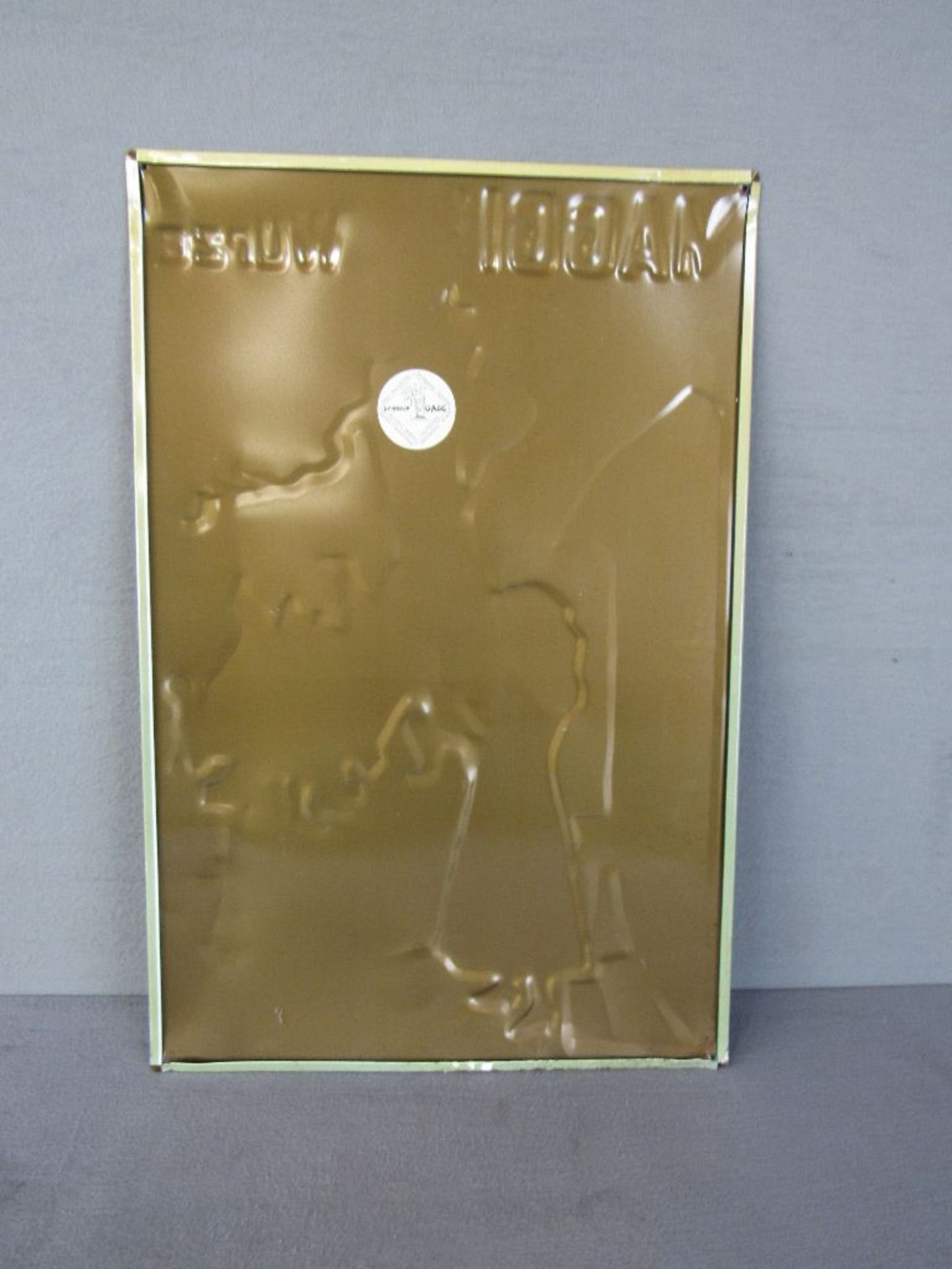 Reklameschild Metall ca.60x40cm - Bild 5 aus 5