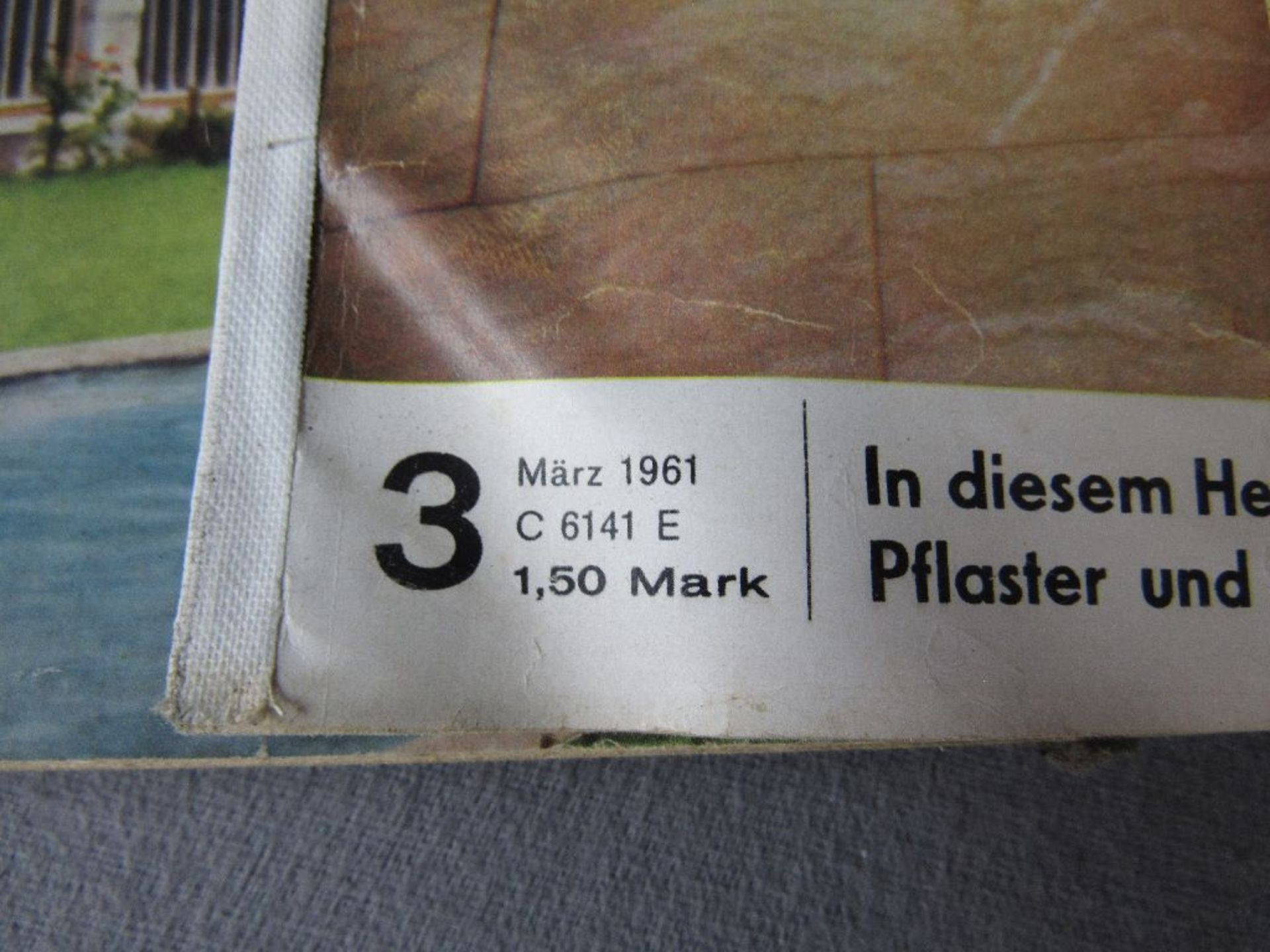 Interessantes Konvolut Zeitschriften eines Architekten der 60er Jahre unter anderem Baumeister - Bild 3 aus 5