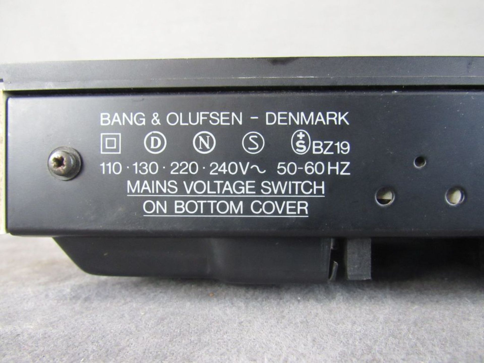 Stereoanlage Vintage 70er Jahre Bang & Olufsen Denmark Beomaster 2400 ca.7x31,5x24,5cm - Bild 9 aus 11