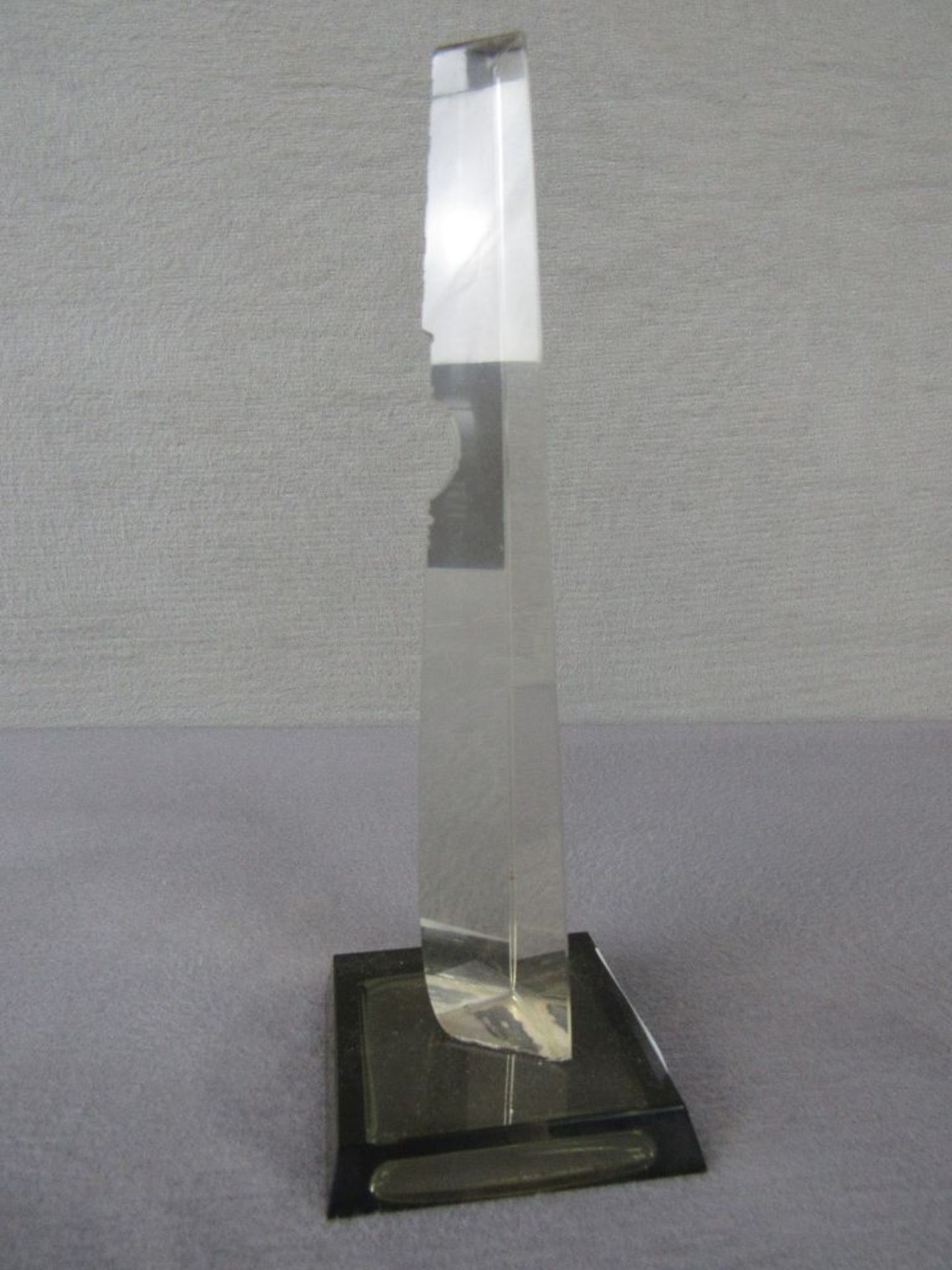 Glasskulptur Berliner Fernsehturm 22cm hoch Glas - Bild 4 aus 5