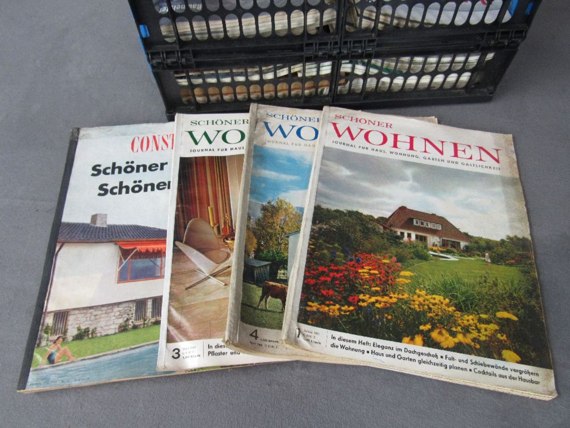 Interessantes Konvolut Zeitschriften eines Architekten der 60er Jahre unter anderem Baumeister - Bild 2 aus 5