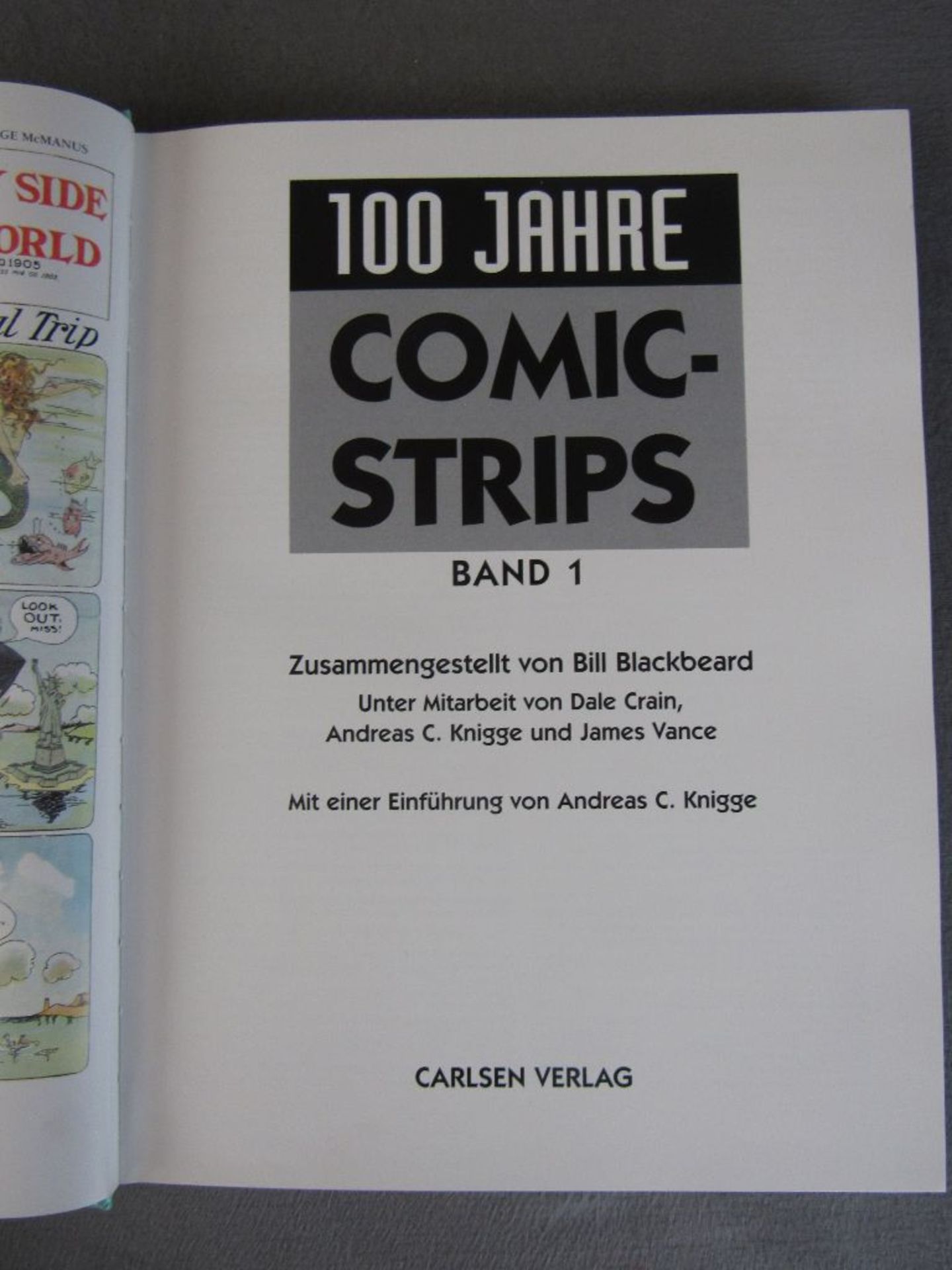 Zwei Comics in Schuber Carlsen Verlag 100 Jahre Comicstrips - Bild 3 aus 4