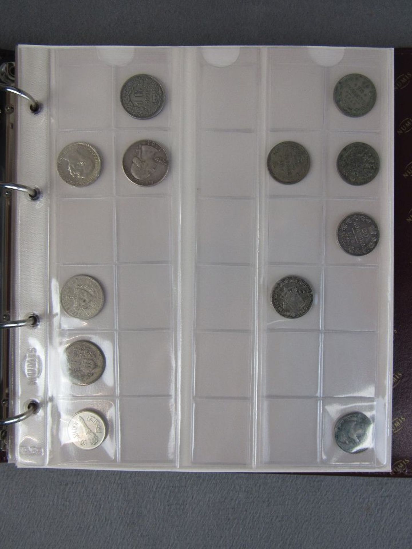 1 Münzalbum mit alten Silbermünzen - Image 4 of 8