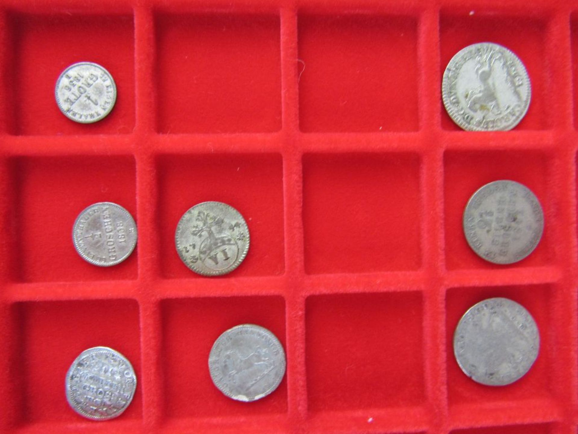1 Schuber alte Silbermünzen Deutschland - Bild 3 aus 6