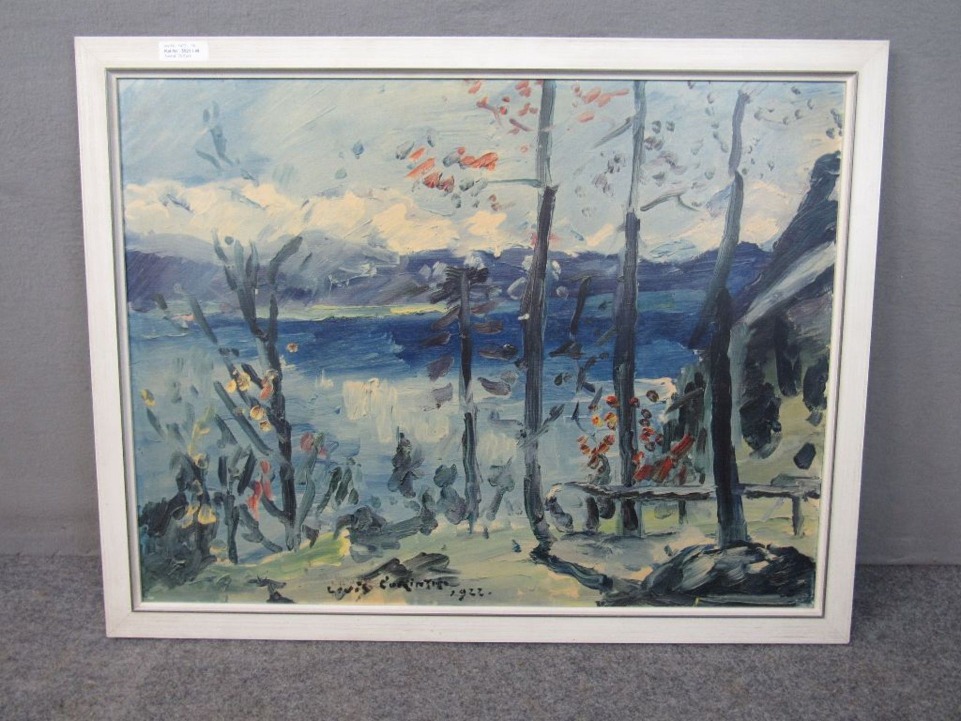 Kunstdruck 1922 original aus der Zeit ca.83x65cm - Bild 2 aus 5