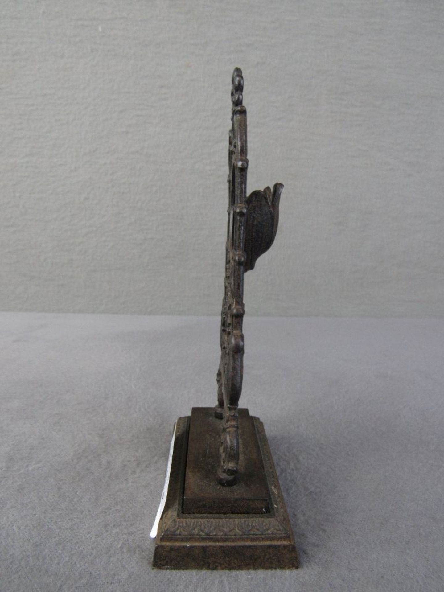 Uhrenhalter Bronze ca. 1880 - Image 4 of 4