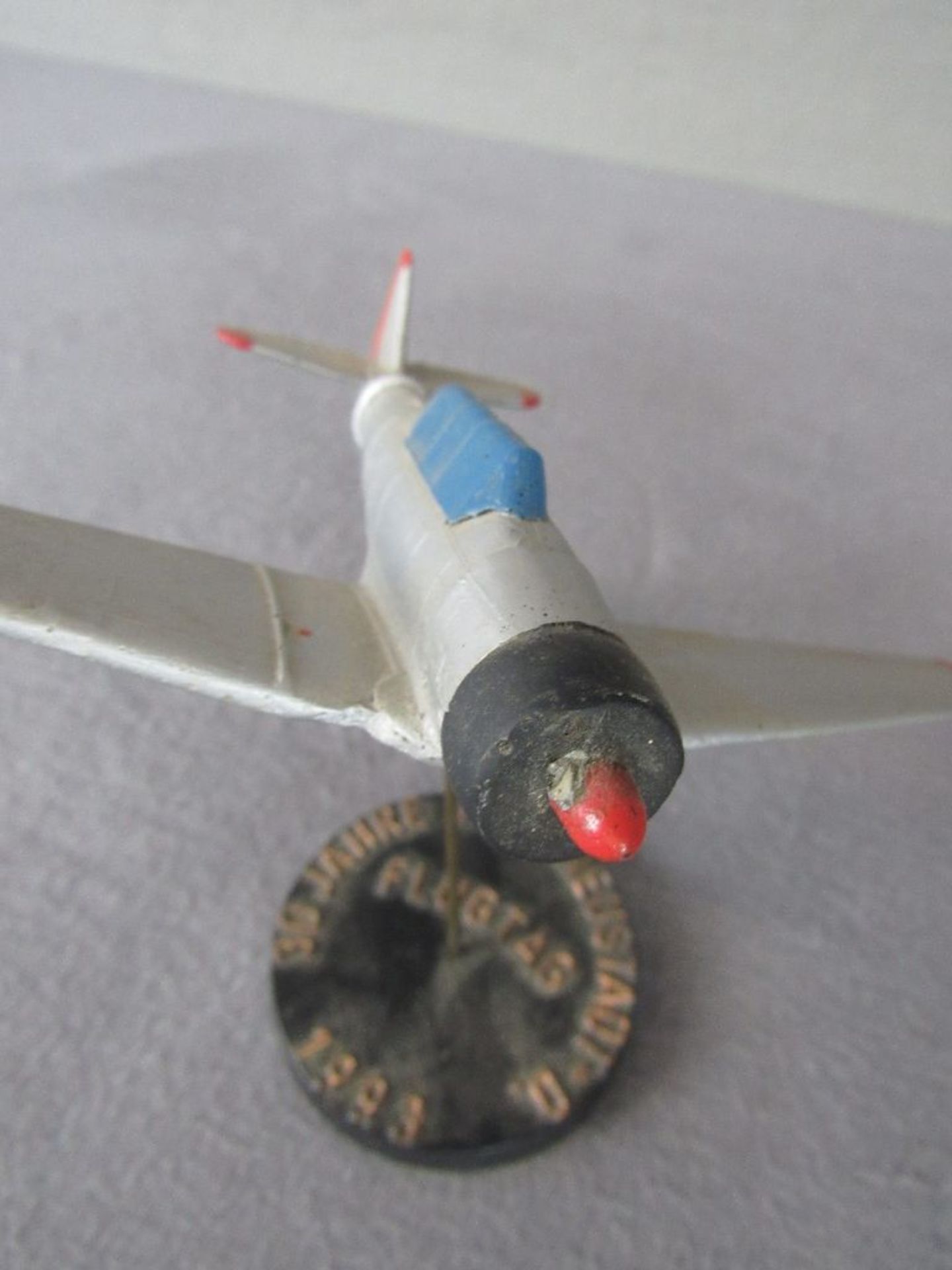 Schreibtischdekoration Modellflugzeug Durchmesser 18,5cm - Image 3 of 4