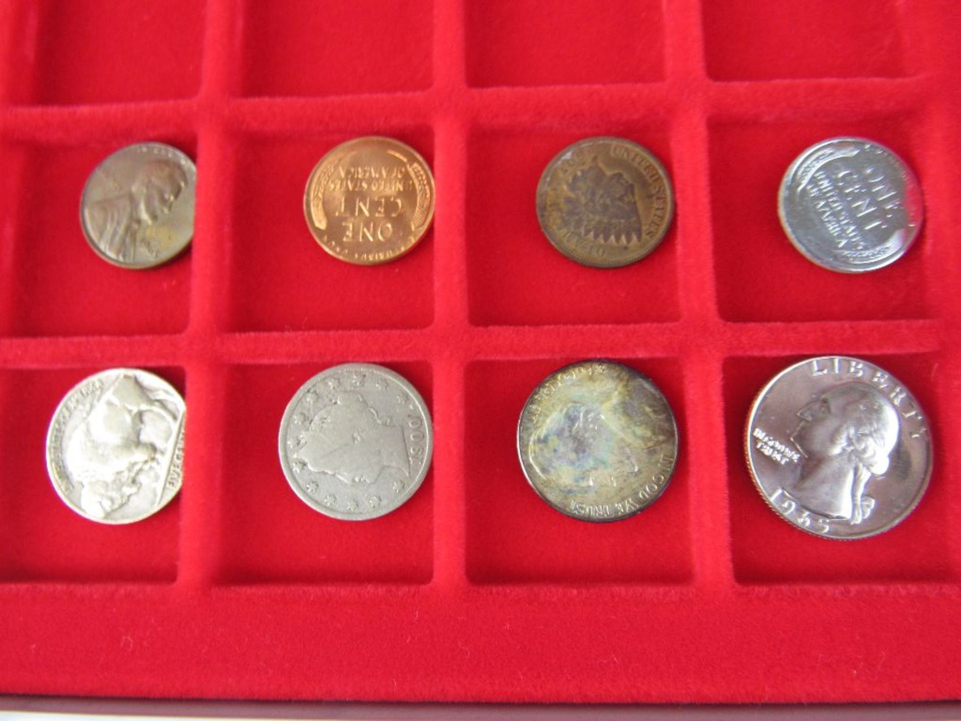 2 Schuber mit vielen Silbermünzen und einigen Nickel Münzen - Bild 10 aus 14