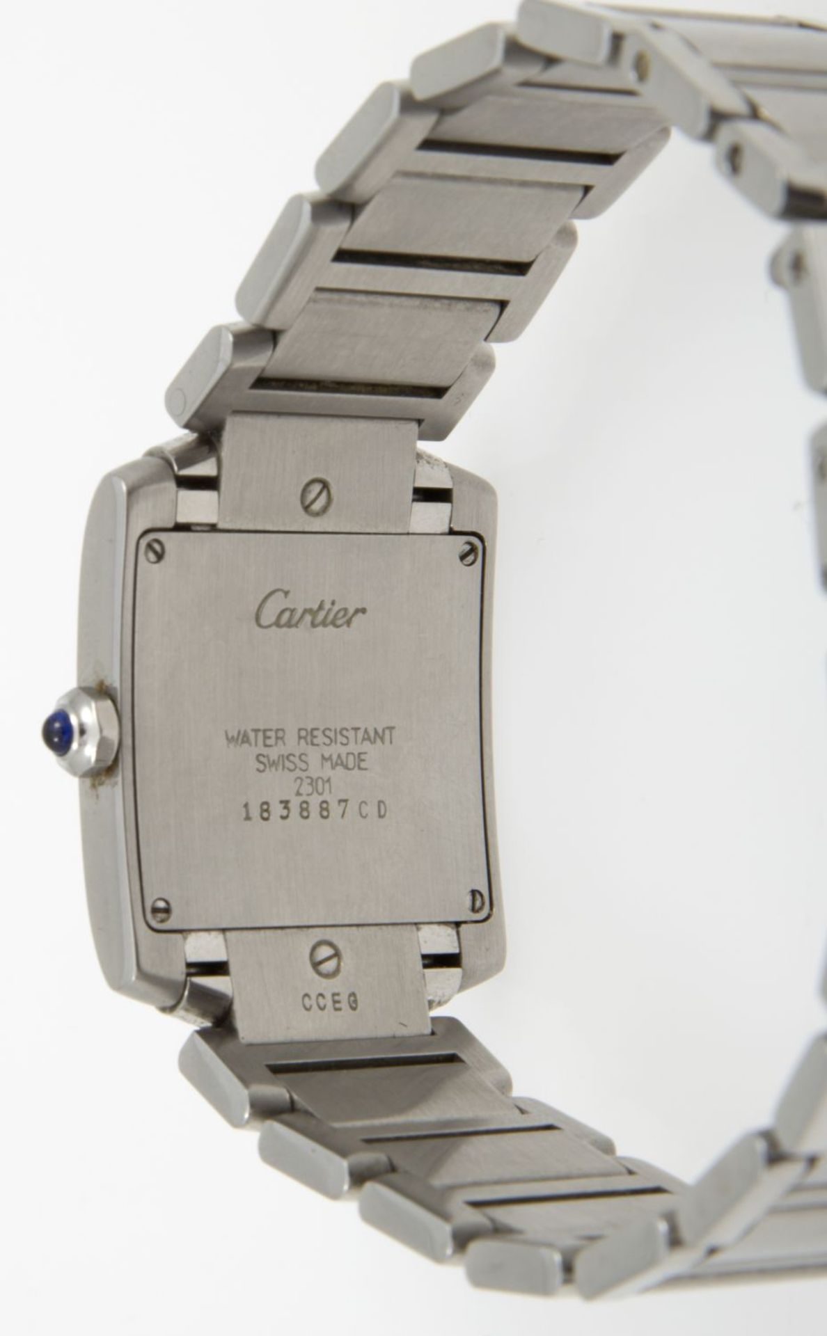 Cartier-Armbanduhr Tank Francaise - Bild 2 aus 3