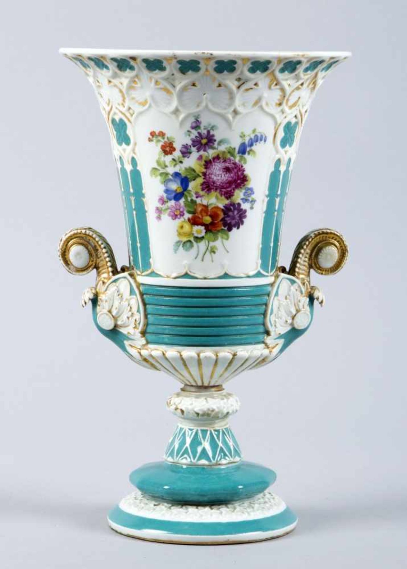 Vase "Aussicht auf die Bastei in der Sächsischen Schweiz"< - Bild 2 aus 3