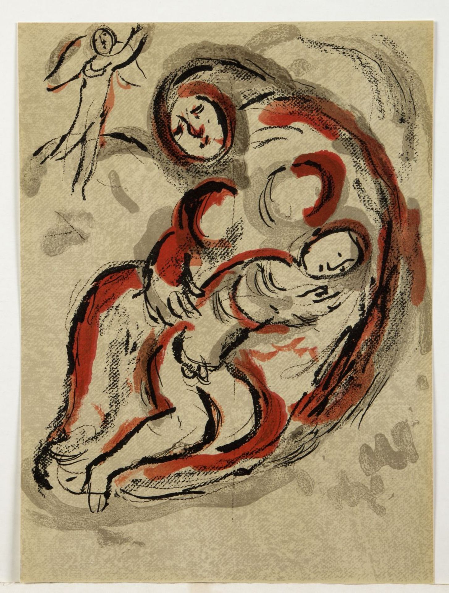 Chagall, Marc. 1887 Witebsk - Paul de Vence 1985Illustrationen für die Bibel. 5 Farblithographien. - Bild 4 aus 6