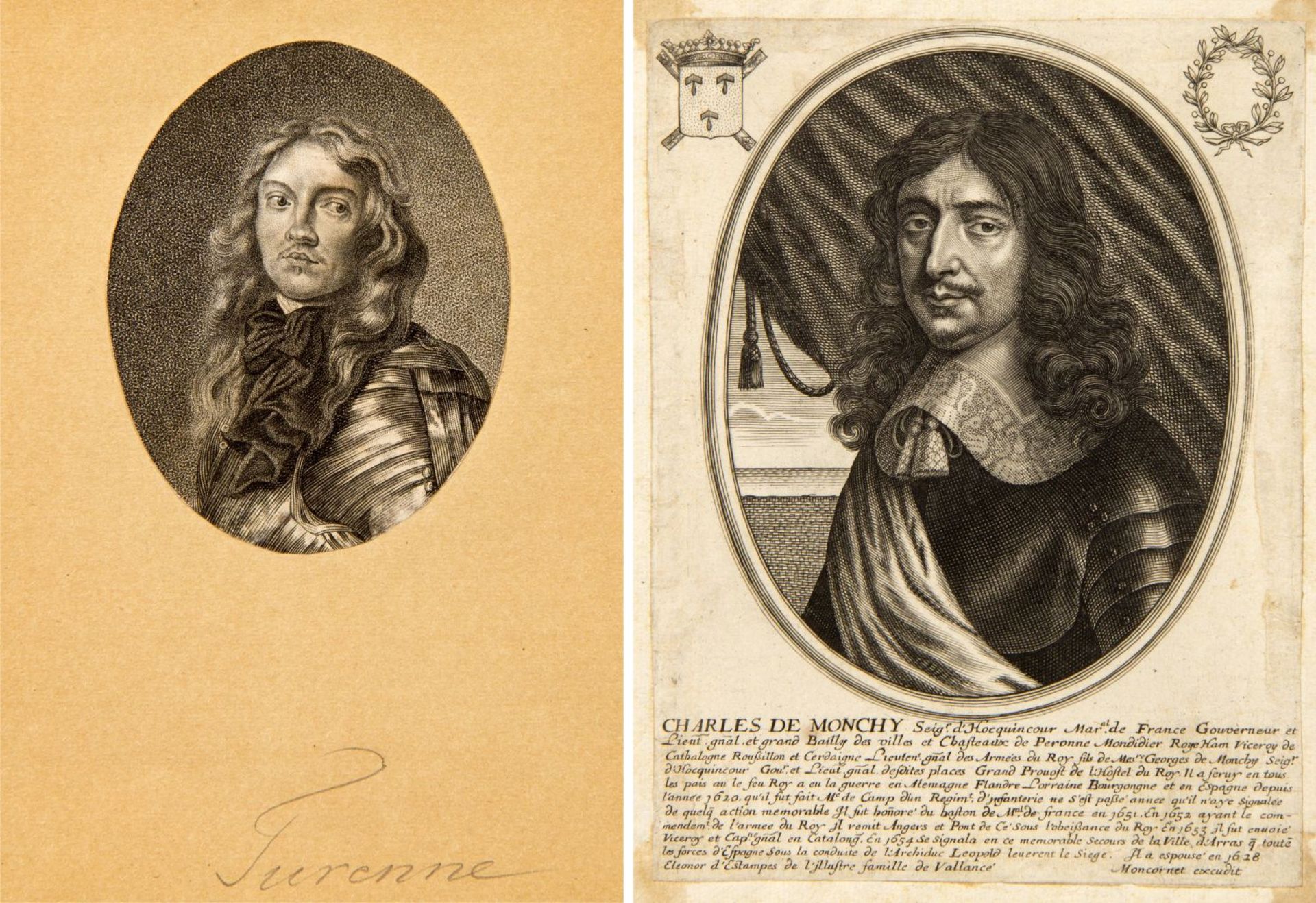 Rahn, R. Lazur, J. Rigo, J. u.a.Portraits: u.a. Moreau, Marillac und Cadoudal. Ca. 60 Bll. versch.