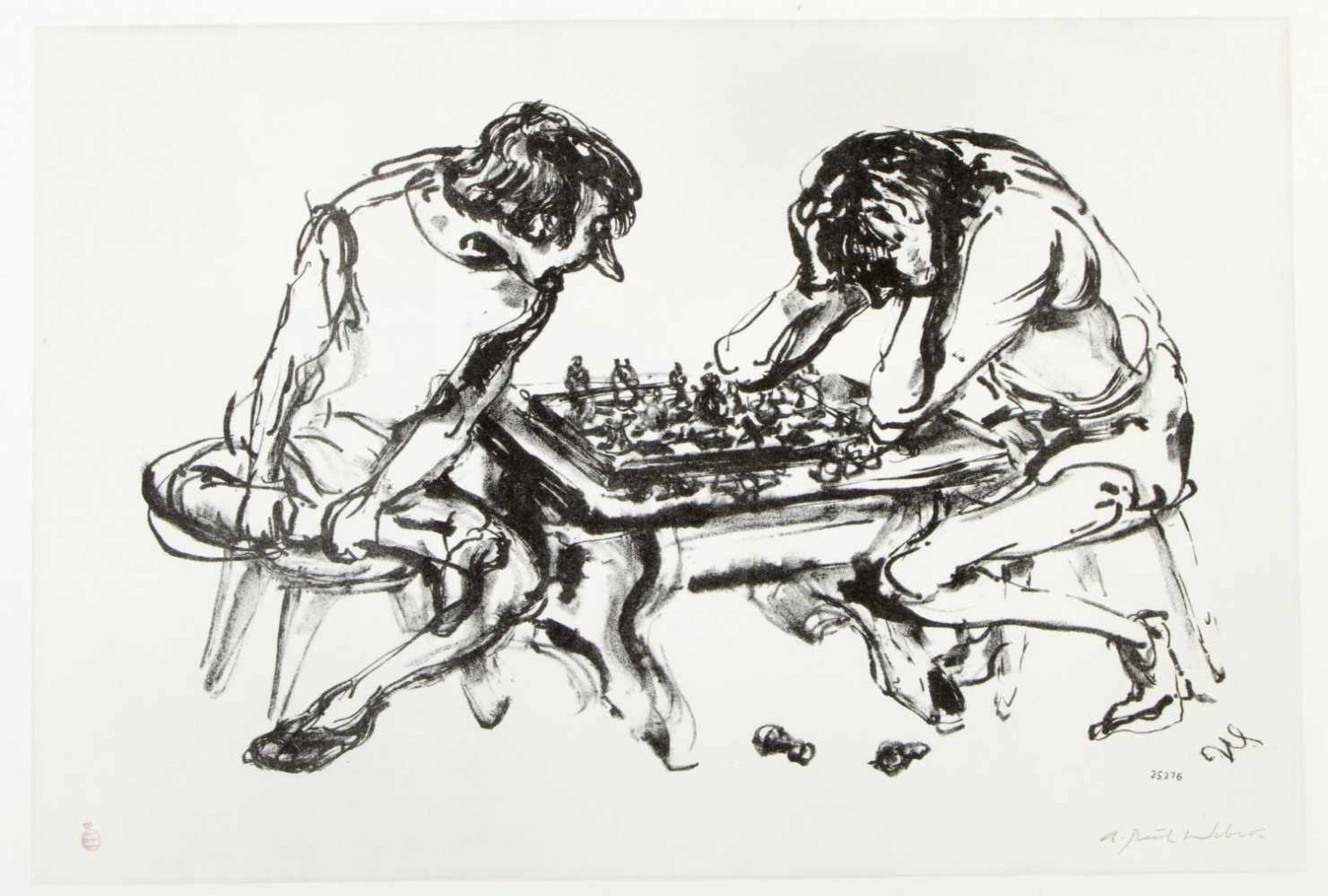 Weber, Andreas Paul. 1893 Arnstadt - Schretstaken 1980Schachspieler. Die neue Melodie. Verdammter - Bild 3 aus 5