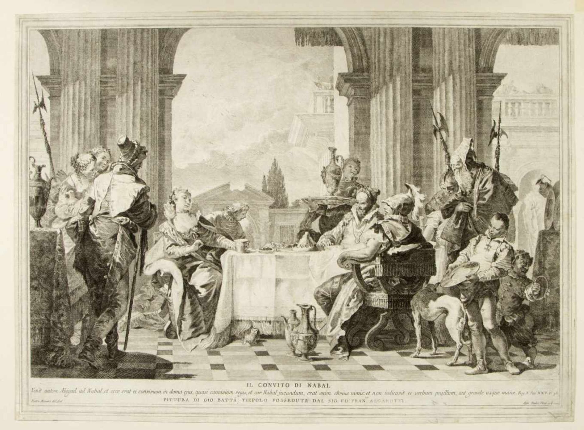 Sandrart, Johann von. Bemmel, Peter von. Monaco, Pietro u.a.Geschenke für eine Königin. Reiter mit - Bild 2 aus 4