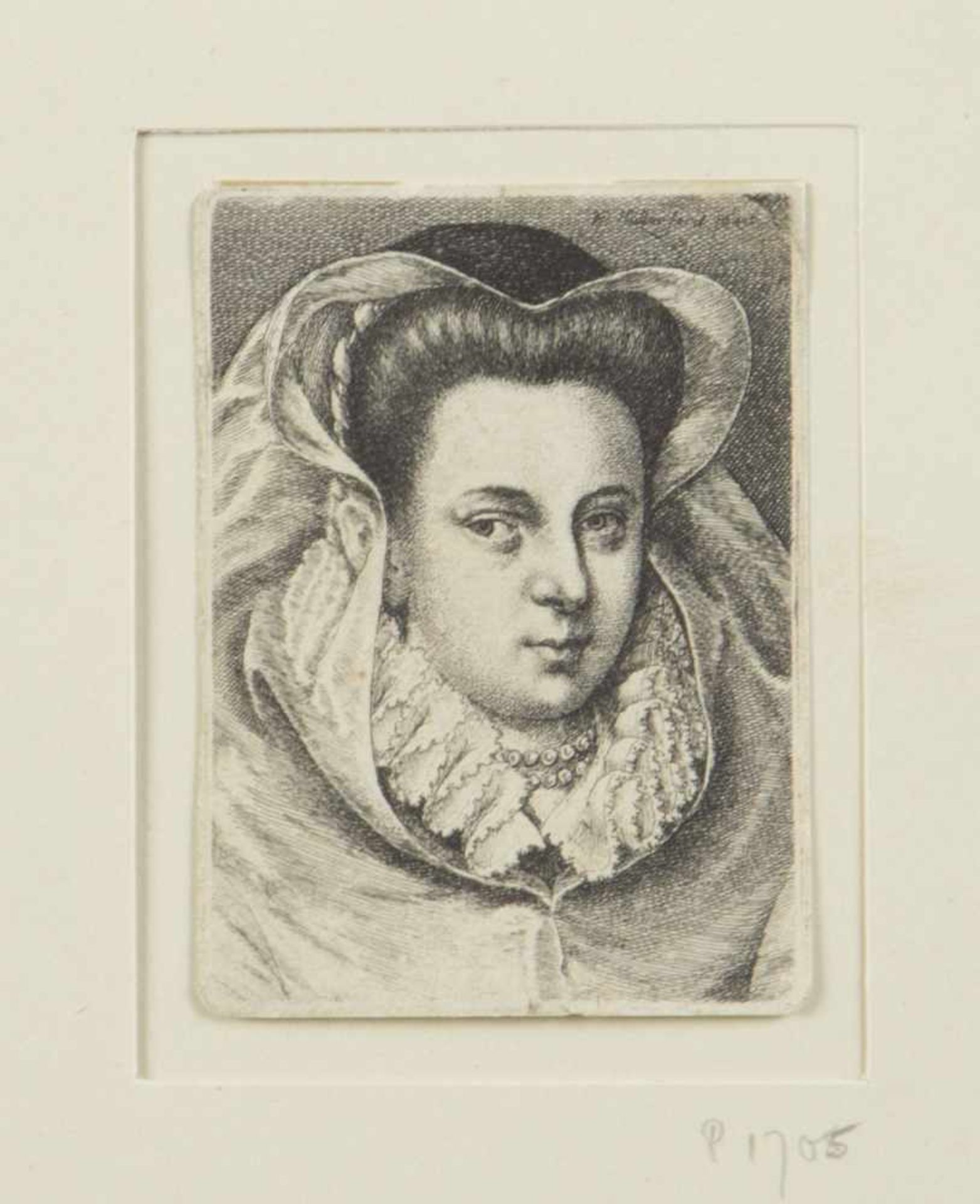 Berchem. Weirotter. Hollar u.a.Hirte mit Querflöte. Landschaften. Portraits u.a. 21 Bll. versch. - Bild 4 aus 4