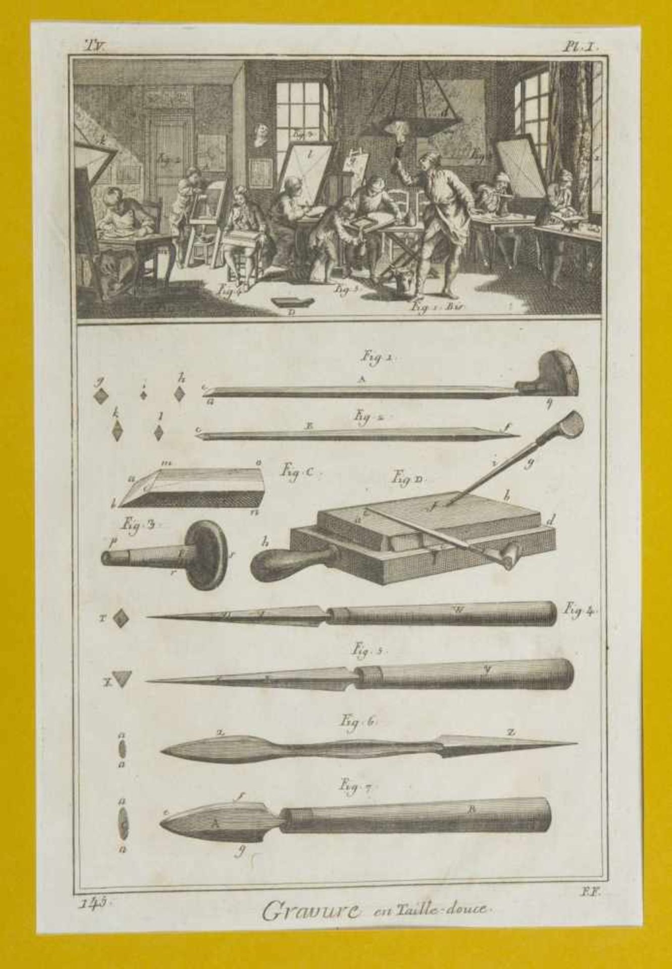 Dekorative GraphikMineralogie. Geometrie. Buchholzschnitt u.a. 40 Bll. versch. Techn. Tlw. bez. - Image 2 of 3