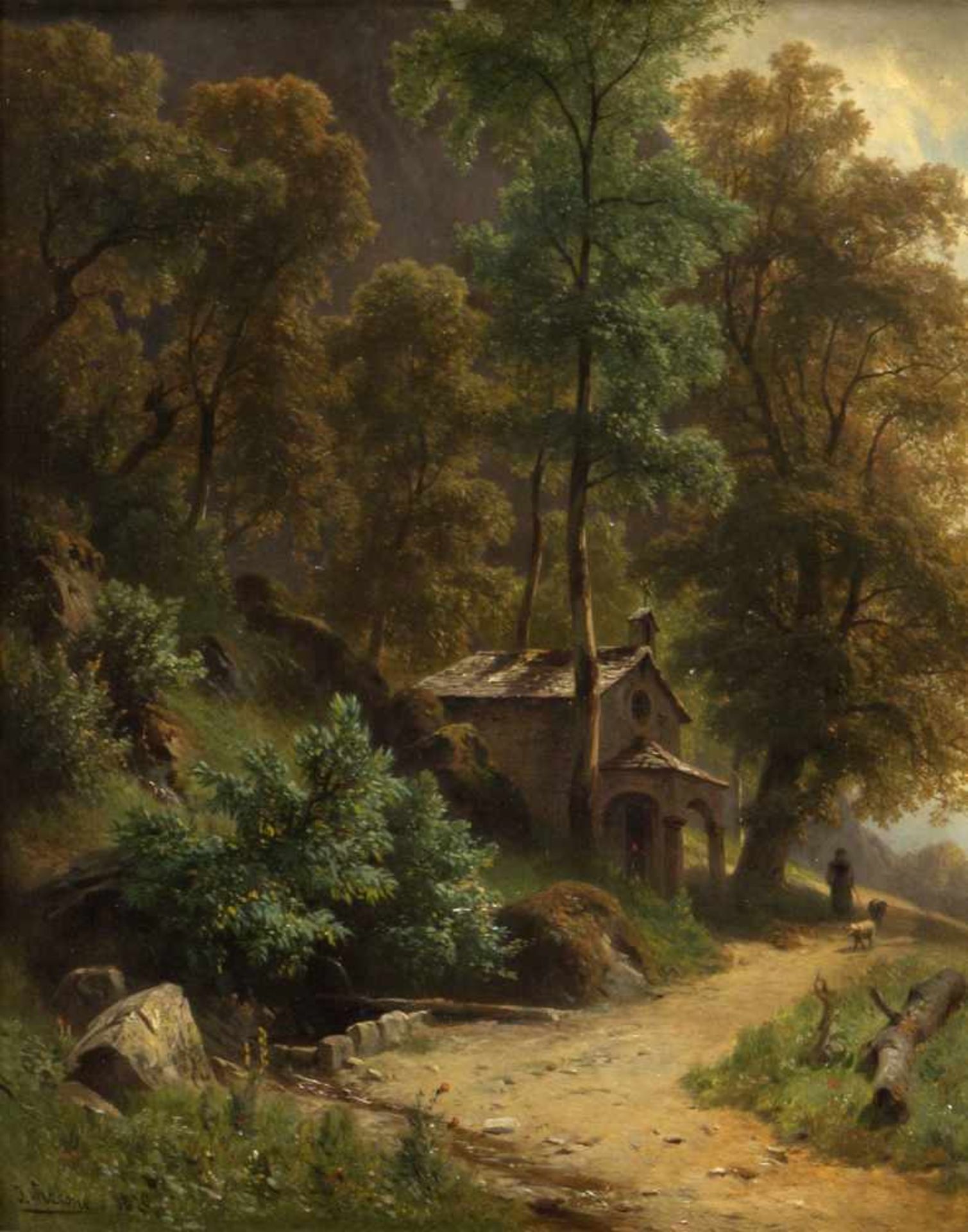 Varrone, Johann. 1832 Bellinzona - Mödling 1910Piedevilla bei Bellinzona, Canton Tessin Schweiz.