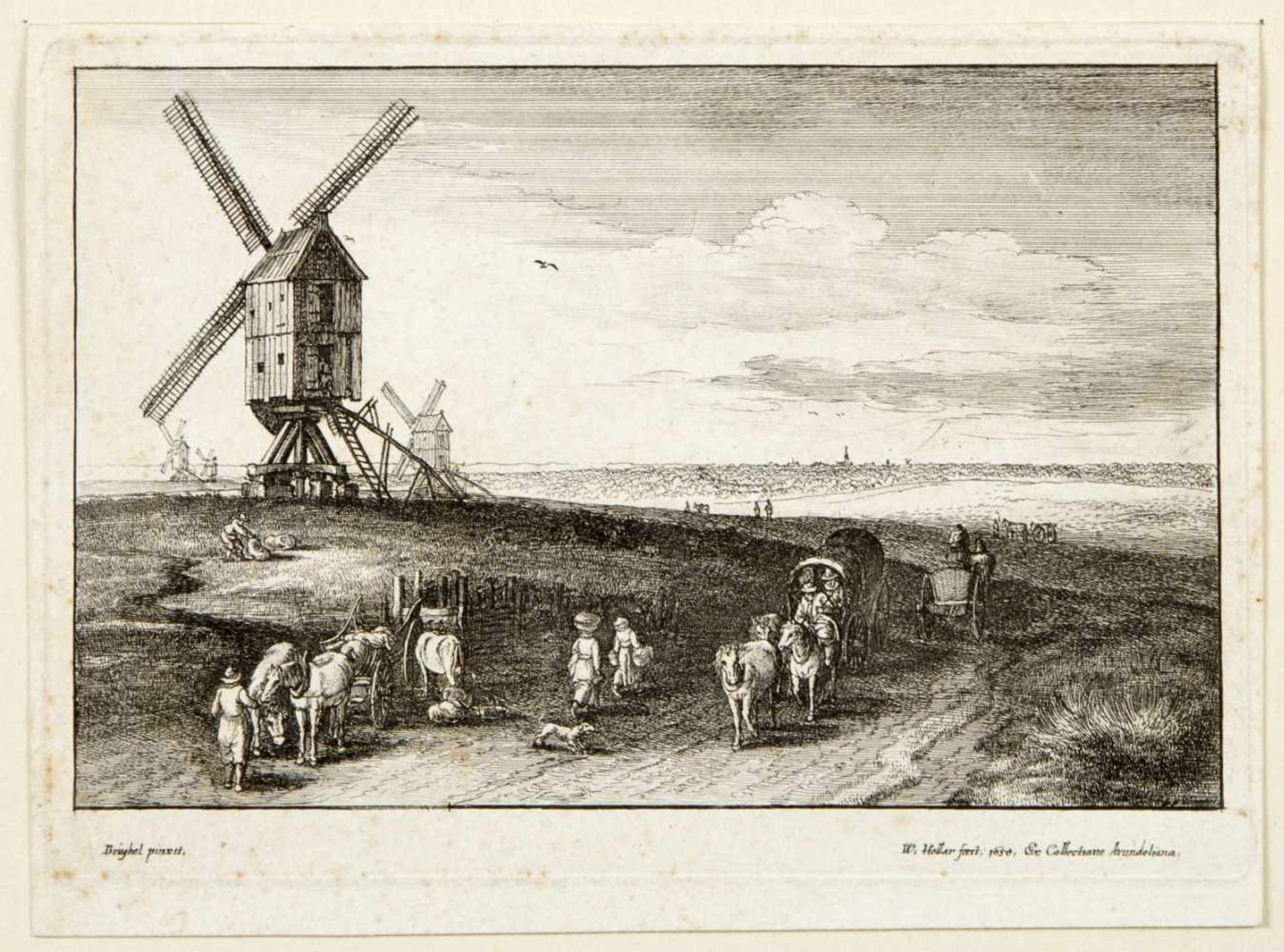 Hollar. Kobell. Boucher. Le Prince u.a.Windmühle. Die Cascaden. Schäferstündchen. Le Nouvellistes - Image 2 of 5