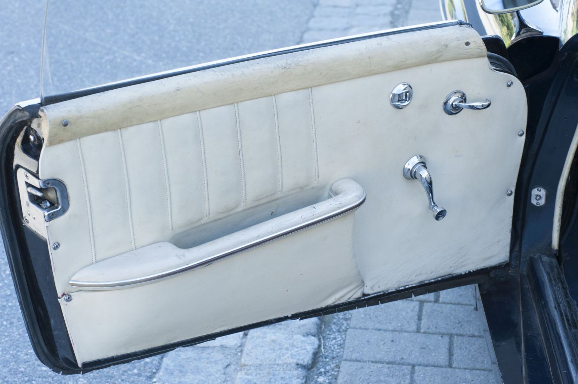 Mercedes-Benz 190 SLCabrio Roadster, Oldtimer. Baujahr 1962. Dunkelblau lackiert mit dunkelblauem - Image 16 of 25