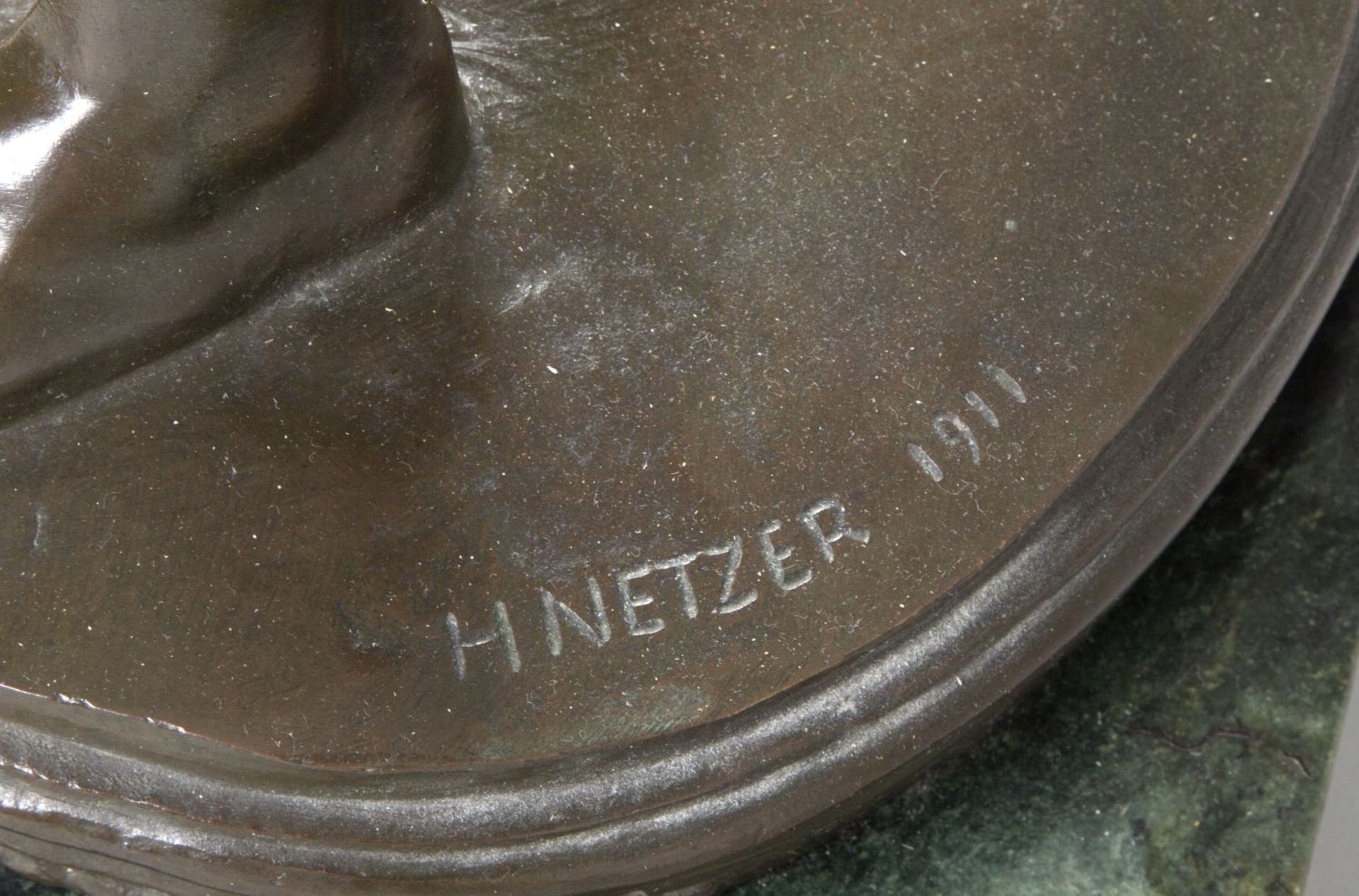 Netzer, Hubert. 1865 Isny im Allgäu - München 1939 - Bild 2 aus 2