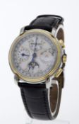 Automatische Armbanduhr von Maurice LaCroix mit Chronograph und Vollkalender