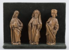 Drei Evangelistenfiguren