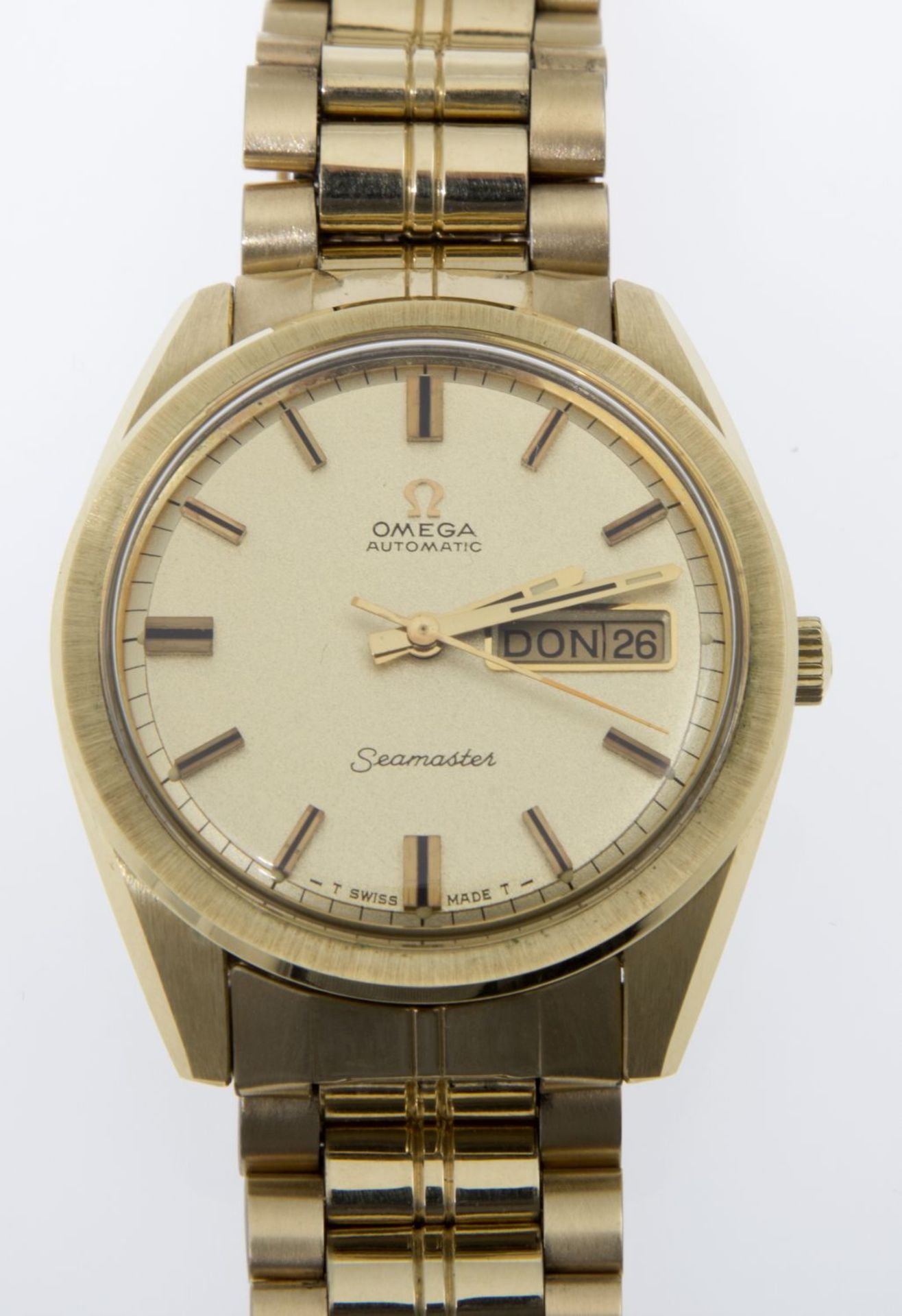 Automatische Omega-Armbanduhr Seamaster Day-Date - Bild 2 aus 4