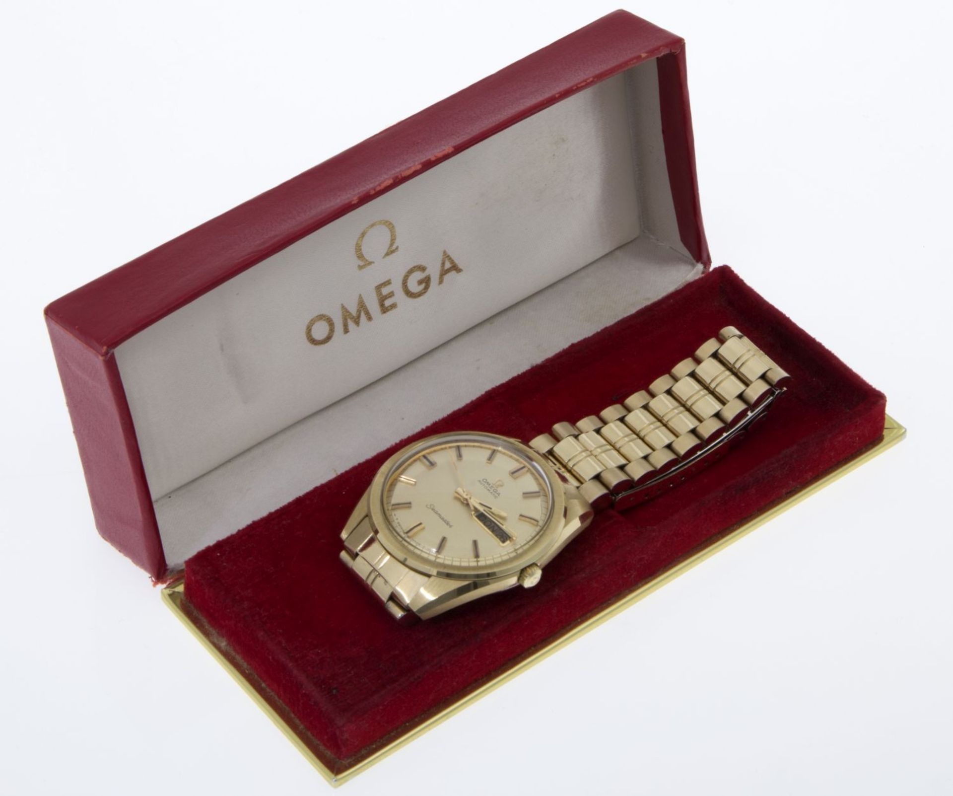 Automatische Omega-Armbanduhr Seamaster Day-Date - Bild 4 aus 4