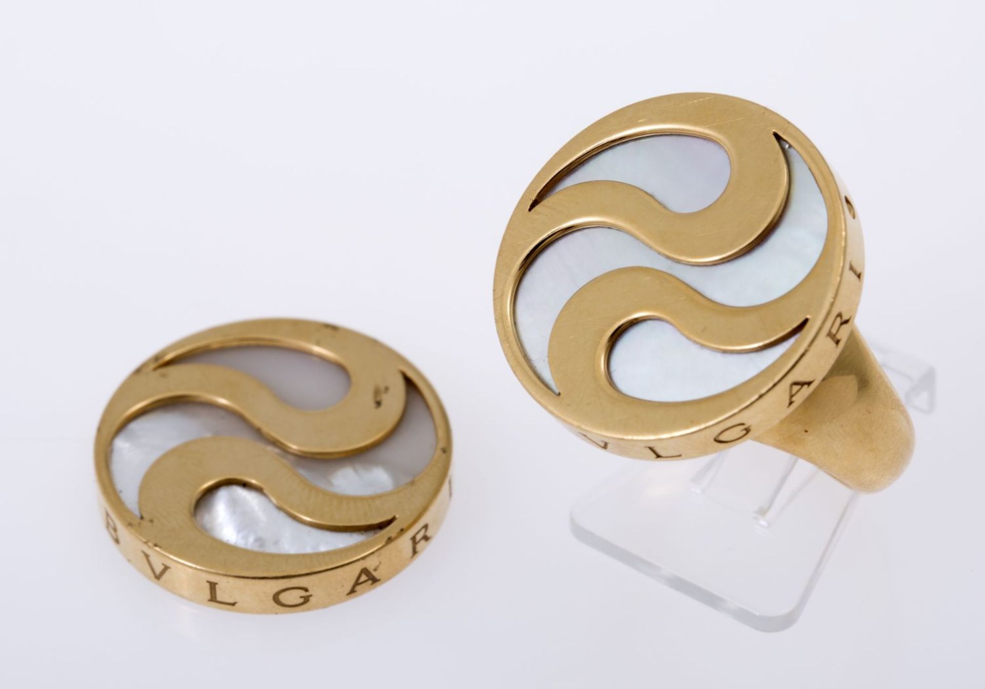 Bulgari-Ring "Spinning Ying Yang"