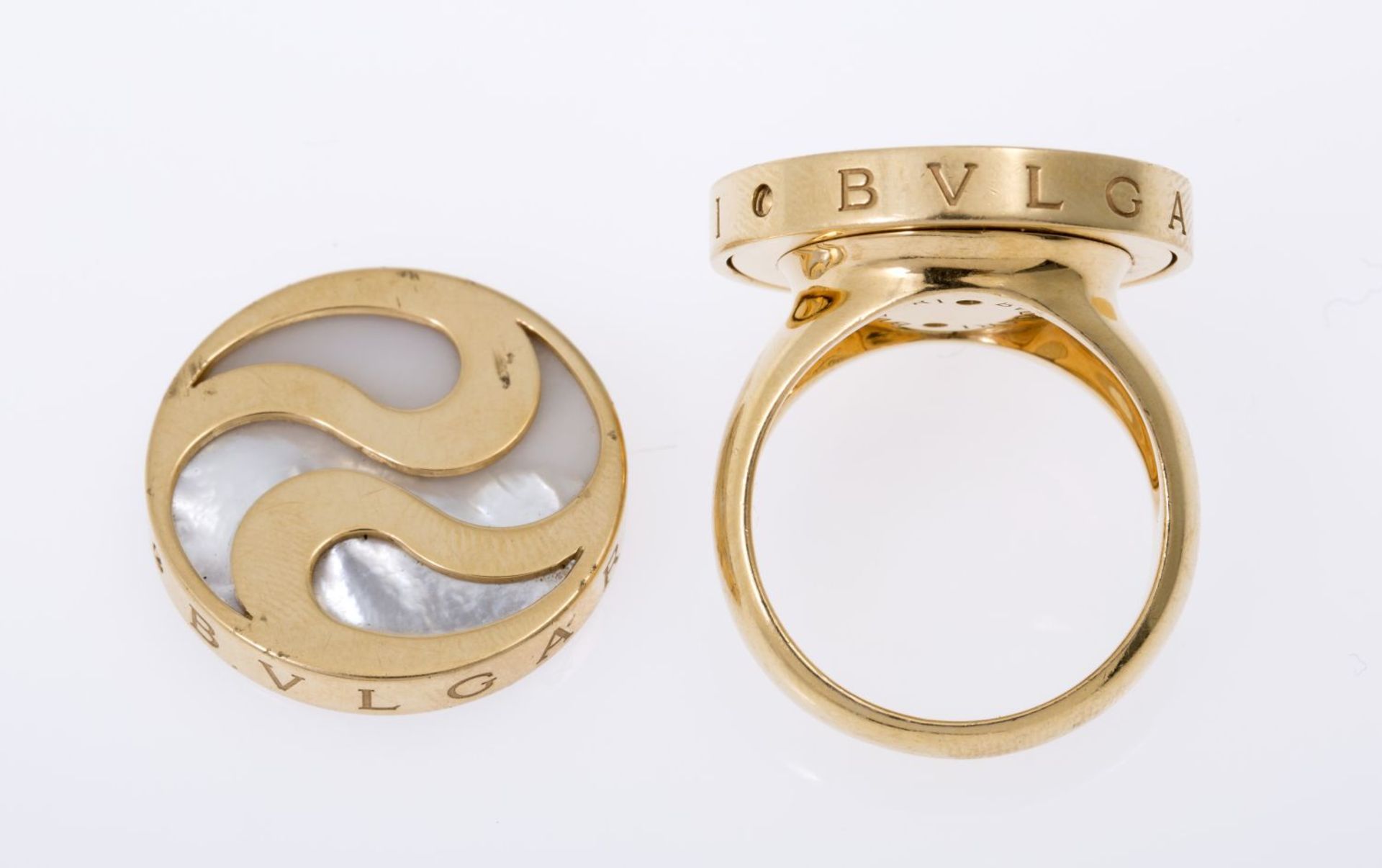 Bulgari-Ring "Spinning Ying Yang" - Bild 2 aus 2