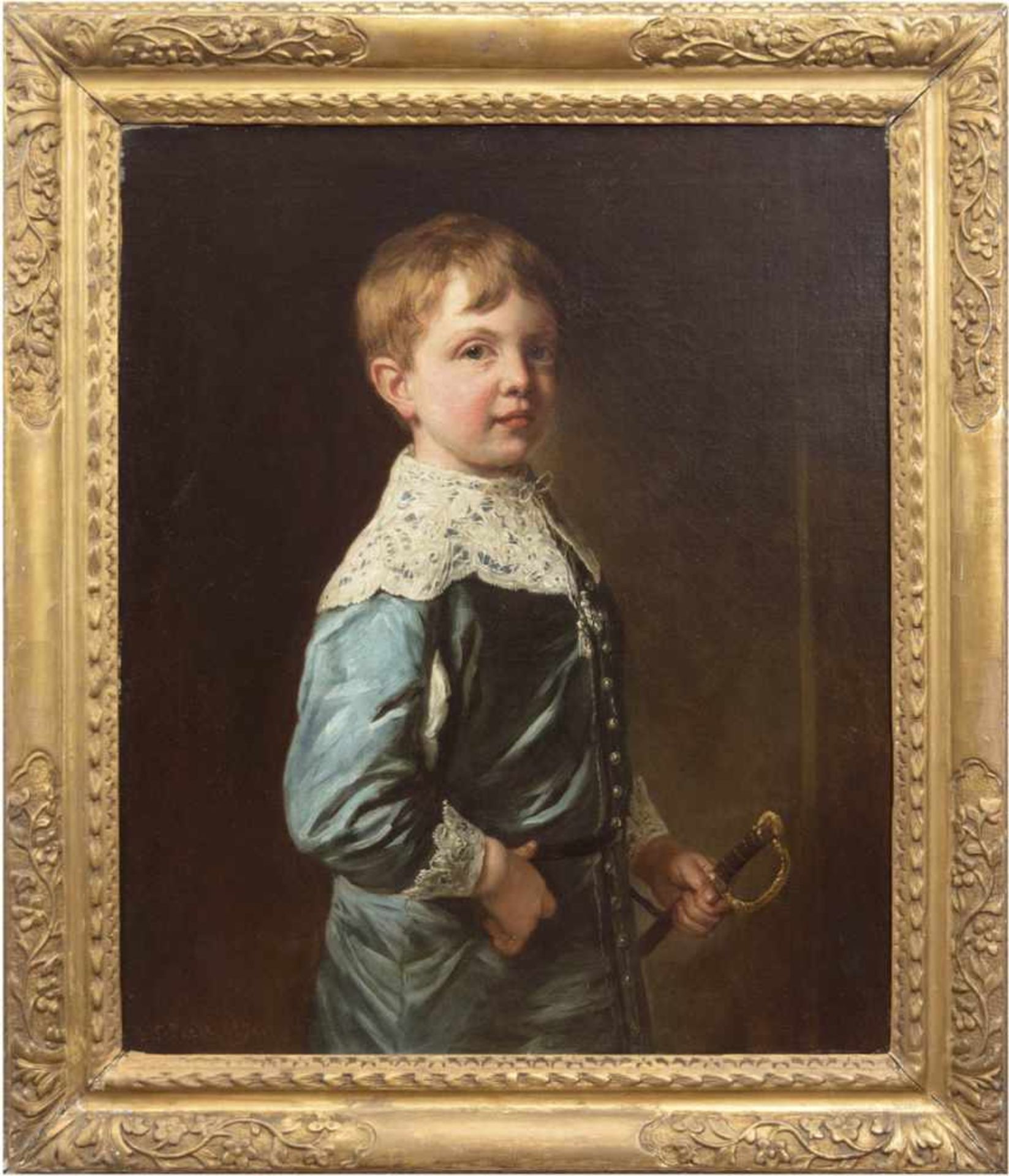 Peele, John Thomas (1822 Peterborough -1897 London) "Master Robert Conrad Cokran im Altervon 8